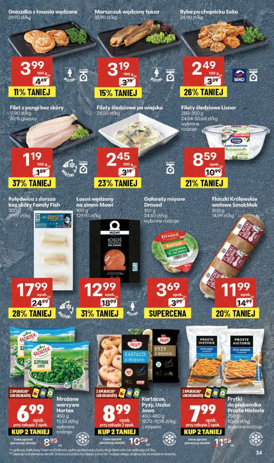 Gazetka promocyjna Delikatesy Centrum str. 34