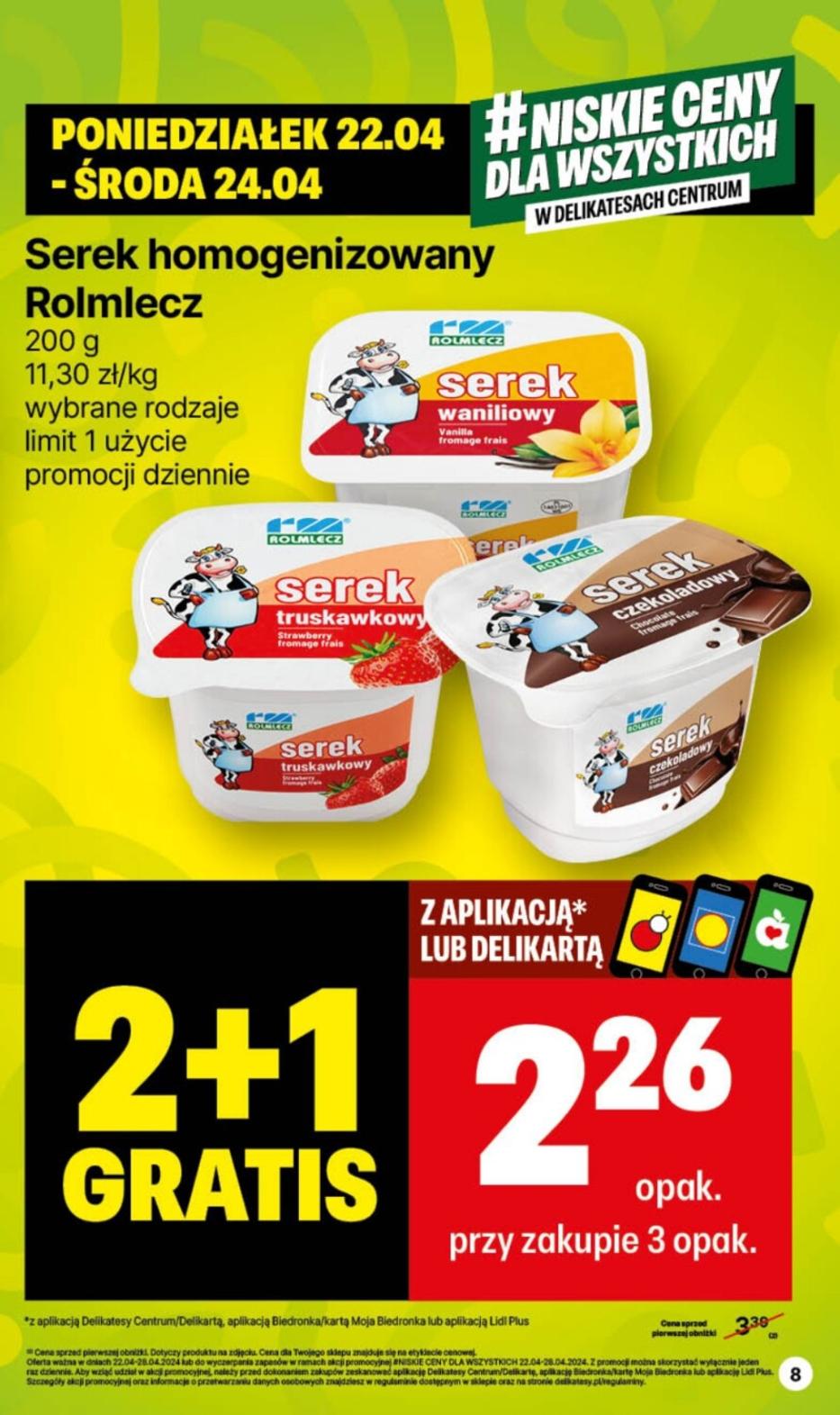 Gazetka promocyjna Delikatesy Centrum str. 8