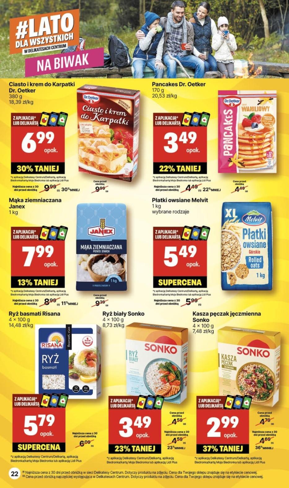 Gazetka promocyjna Delikatesy Centrum str. 22