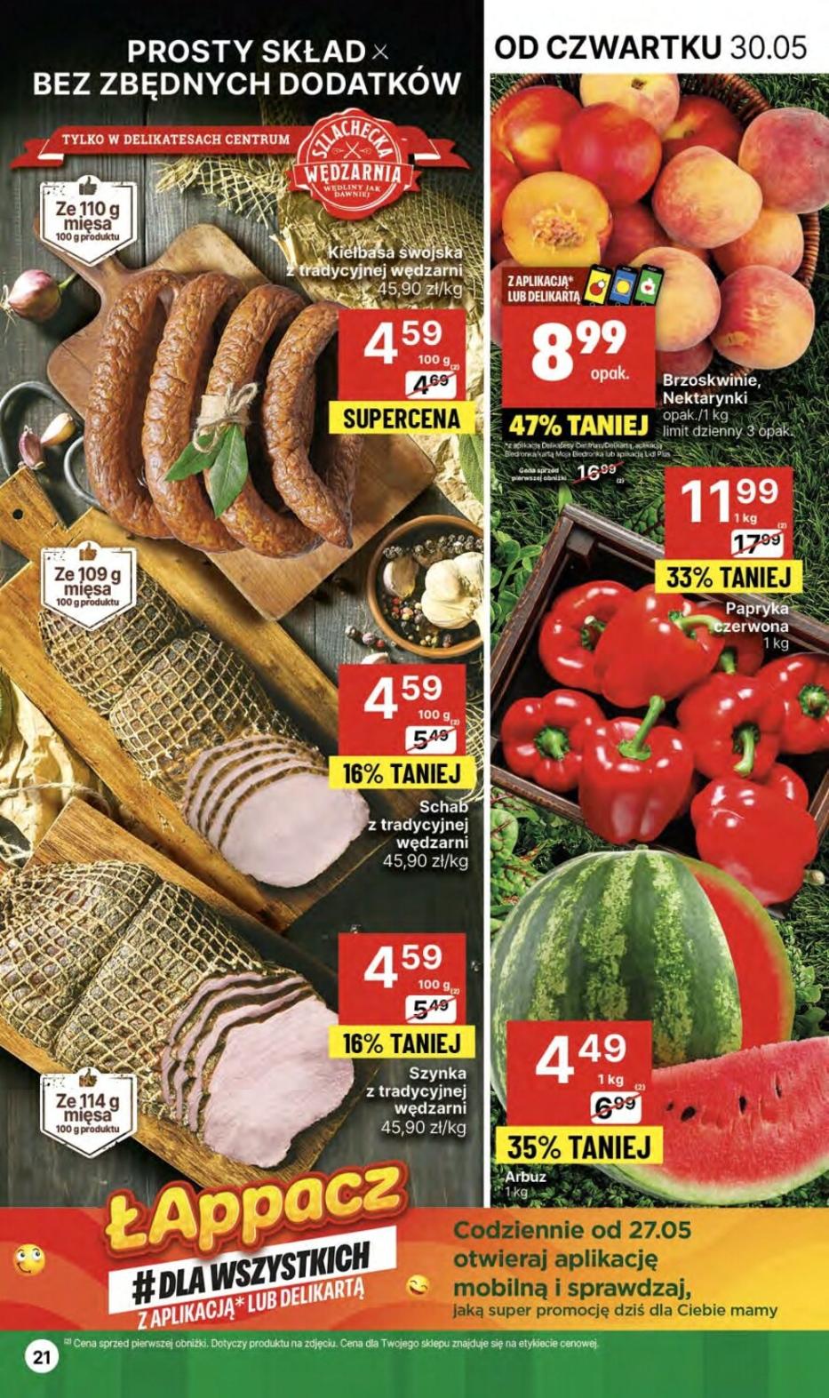 Gazetka promocyjna Delikatesy Centrum str. 21