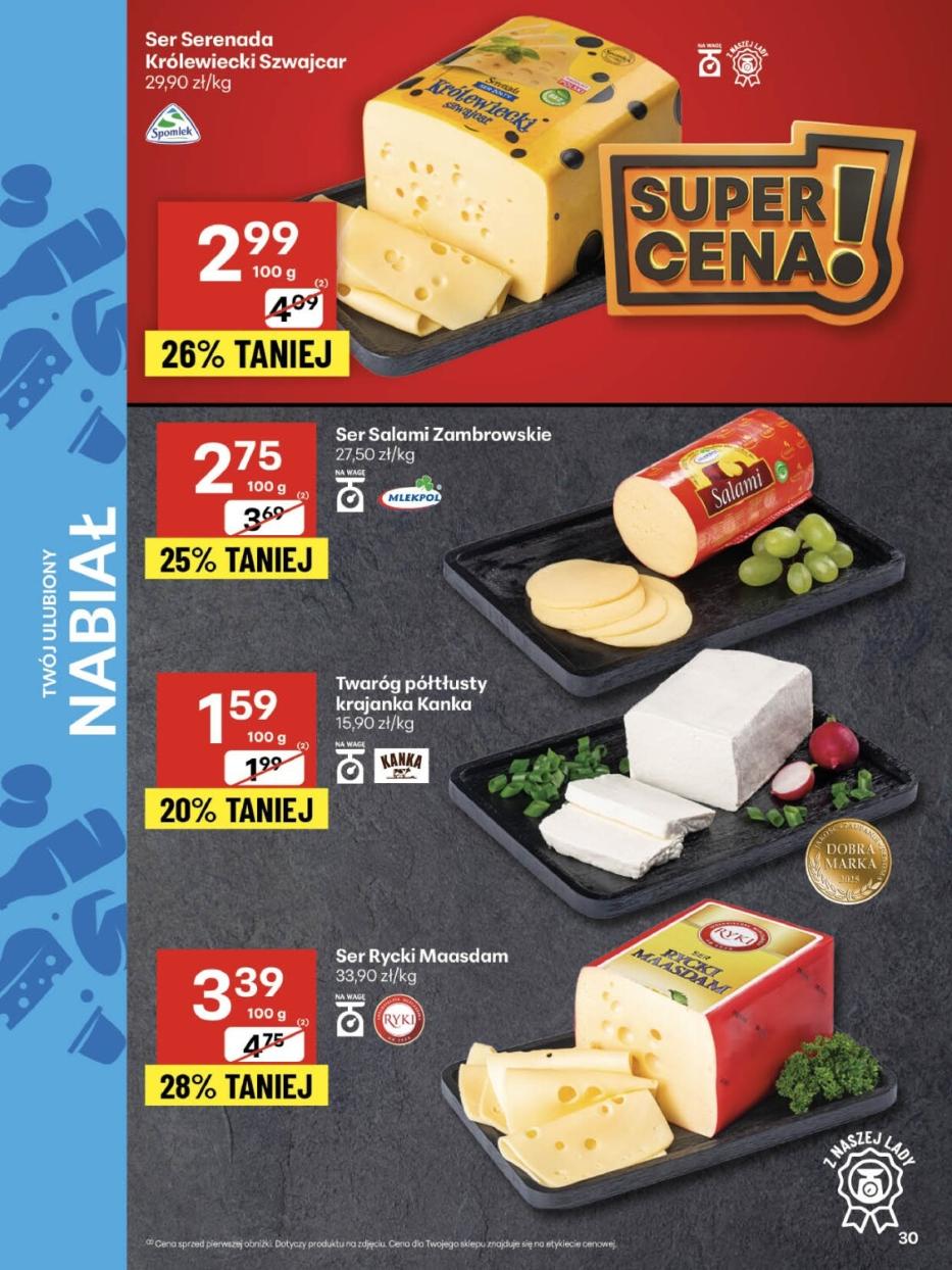 Gazetka promocyjna Delikatesy Centrum str. 30