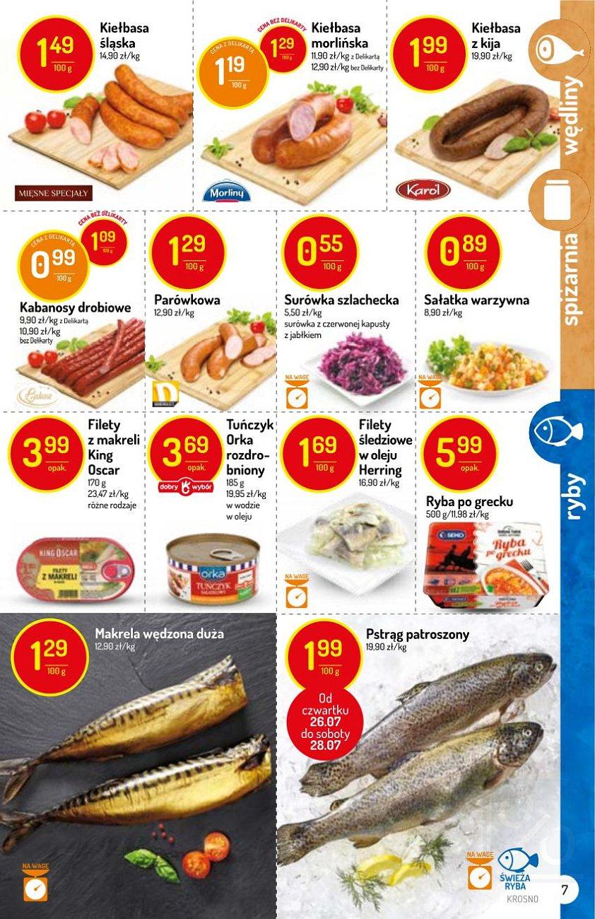 Gazetka promocyjna Delikatesy Centrum str. 7
