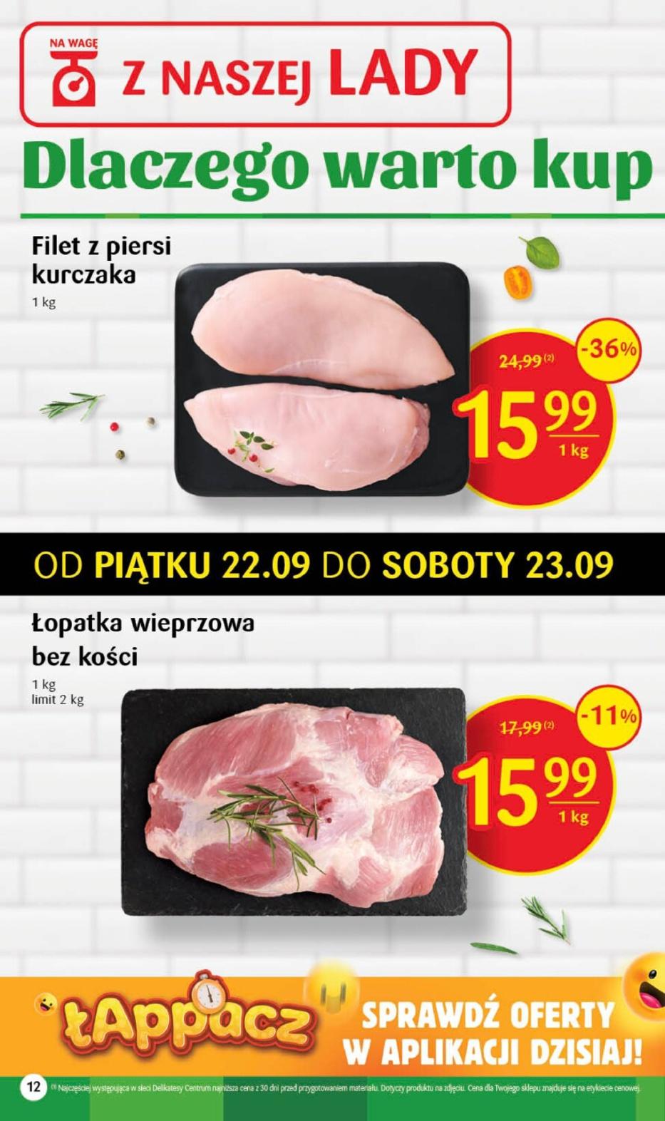 Gazetka promocyjna Delikatesy Centrum str. 12
