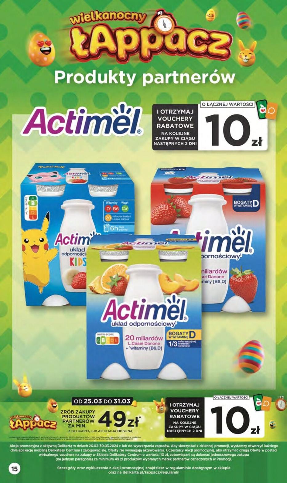 Gazetka promocyjna Delikatesy Centrum str. 15