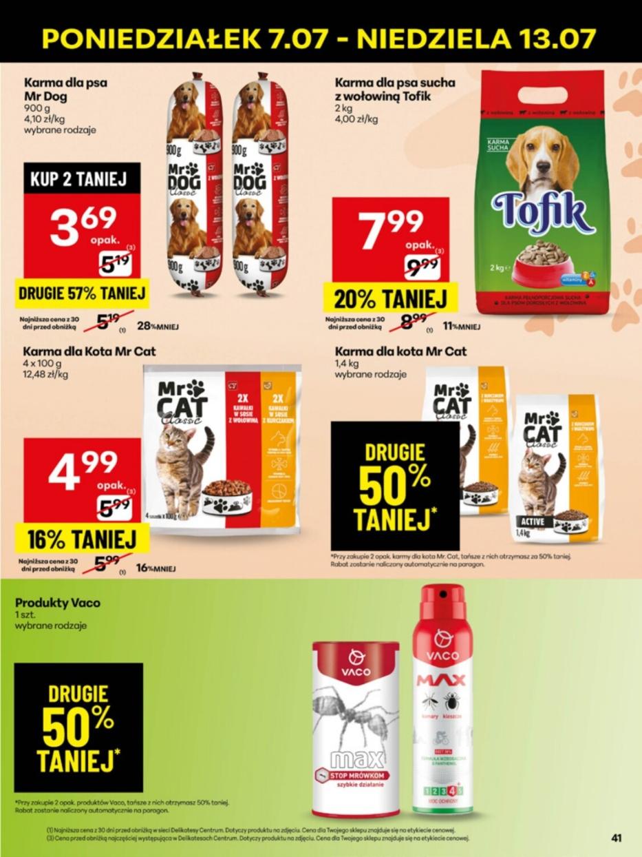 Gazetka promocyjna Delikatesy Centrum str. 41