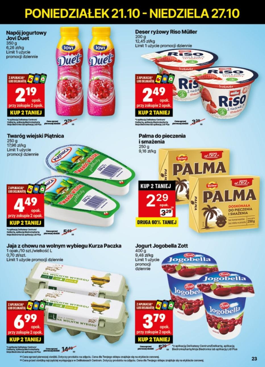 Gazetka promocyjna Delikatesy Centrum str. 23