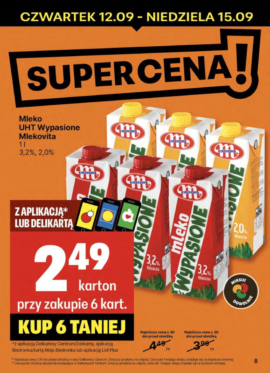 Gazetka promocyjna Delikatesy Centrum str. 8