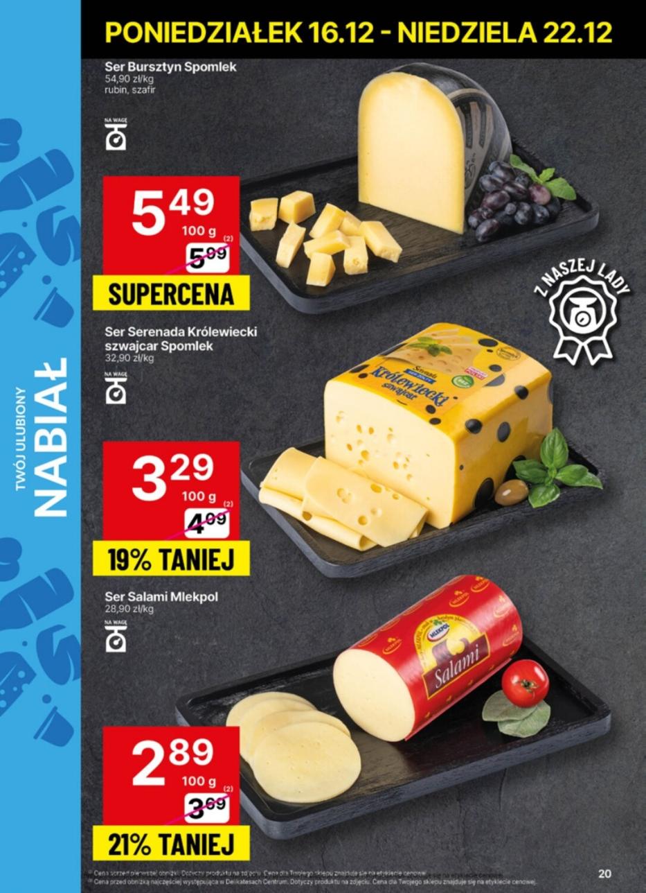 Gazetka promocyjna Delikatesy Centrum str. 20