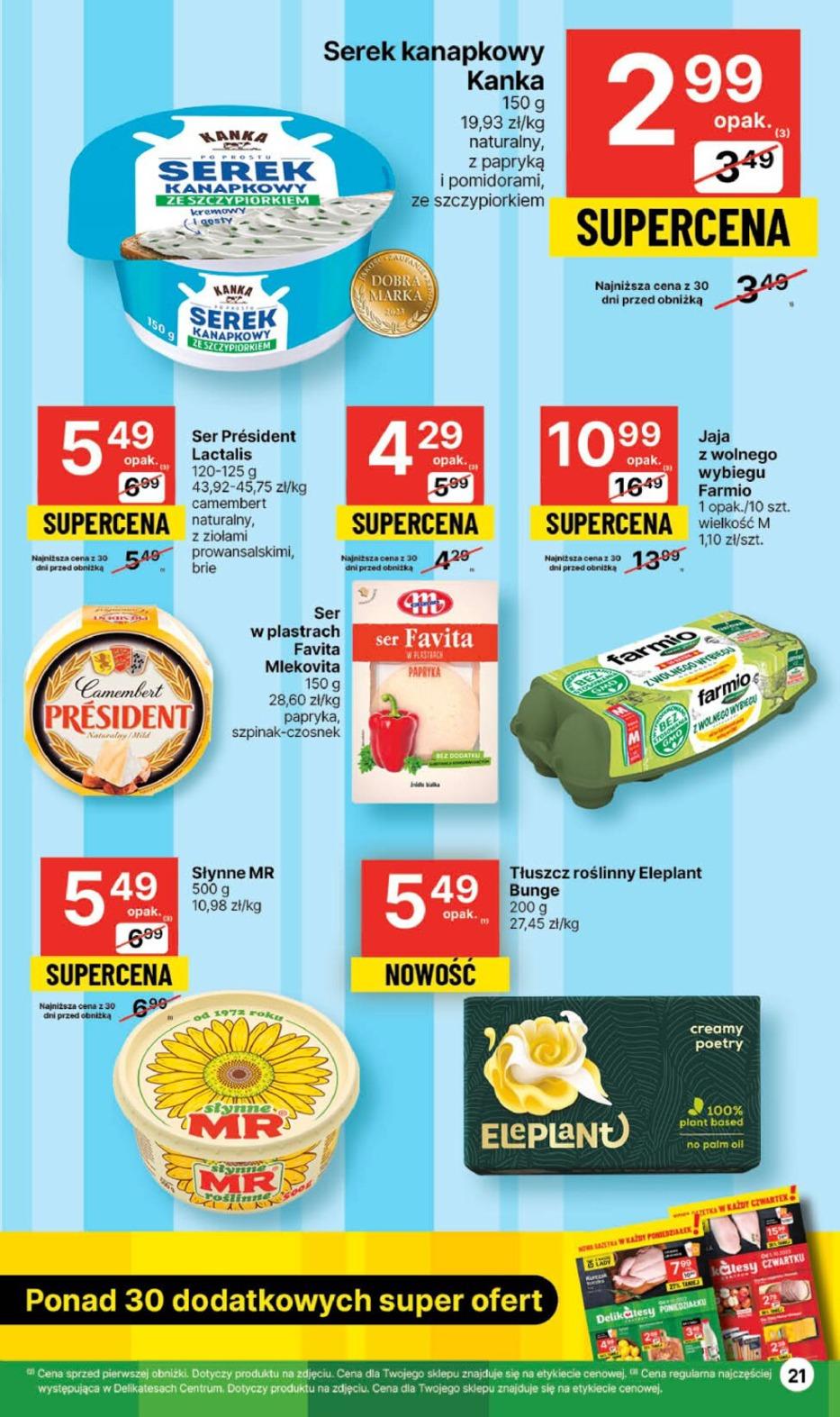 Gazetka promocyjna Delikatesy Centrum str. 21