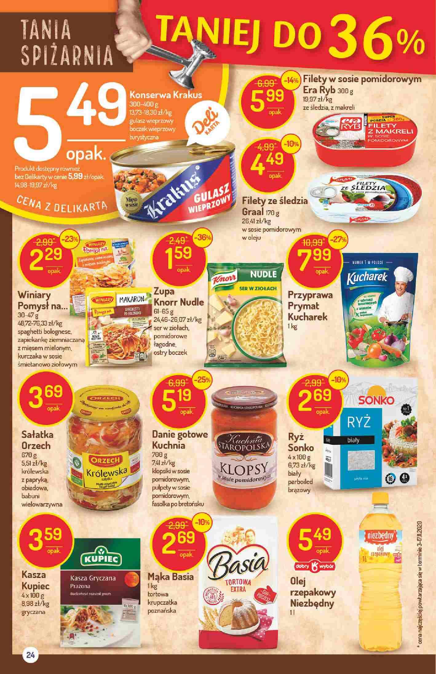 Gazetka promocyjna Delikatesy Centrum str. 24