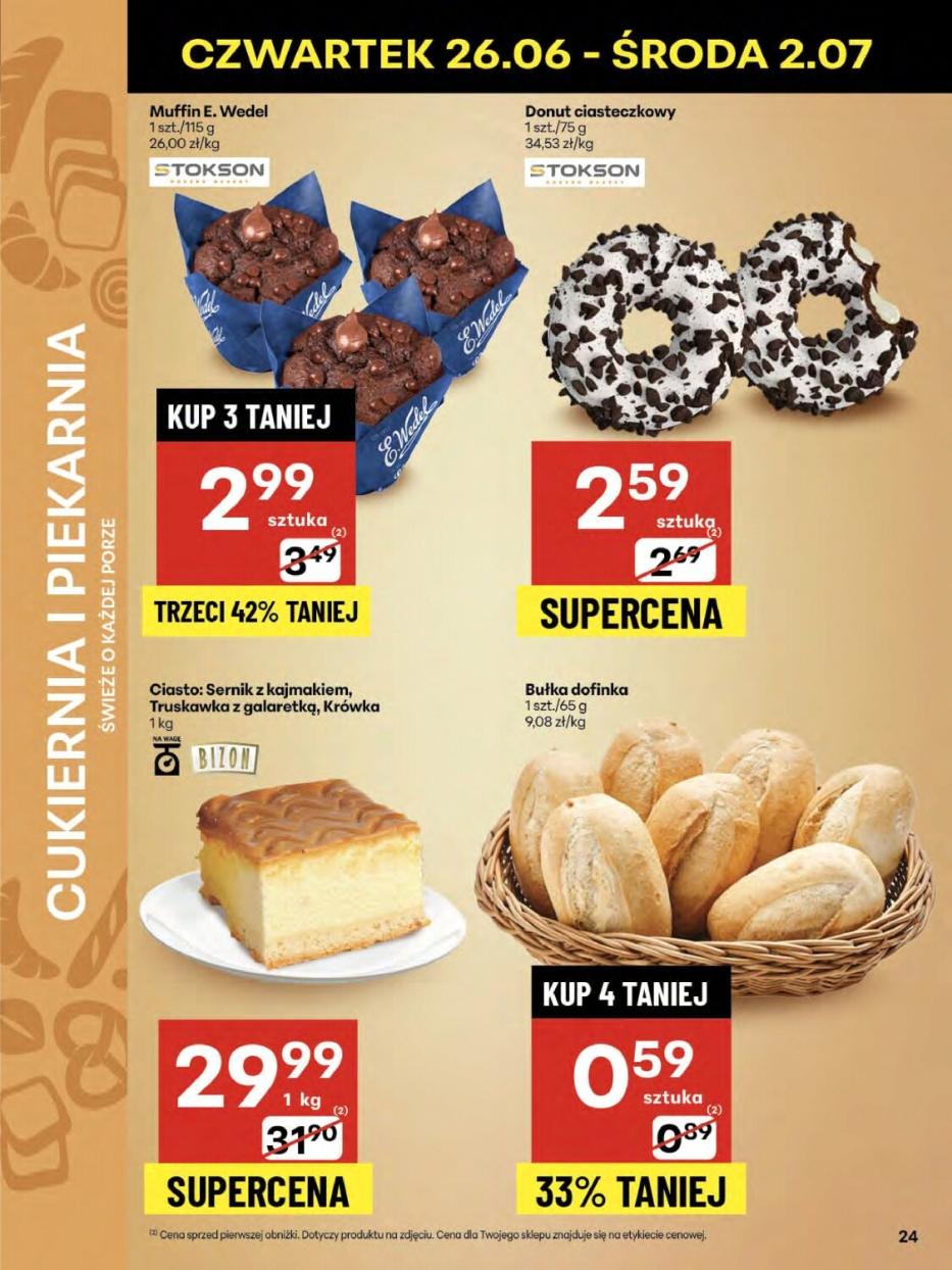 Gazetka promocyjna Delikatesy Centrum str. 24