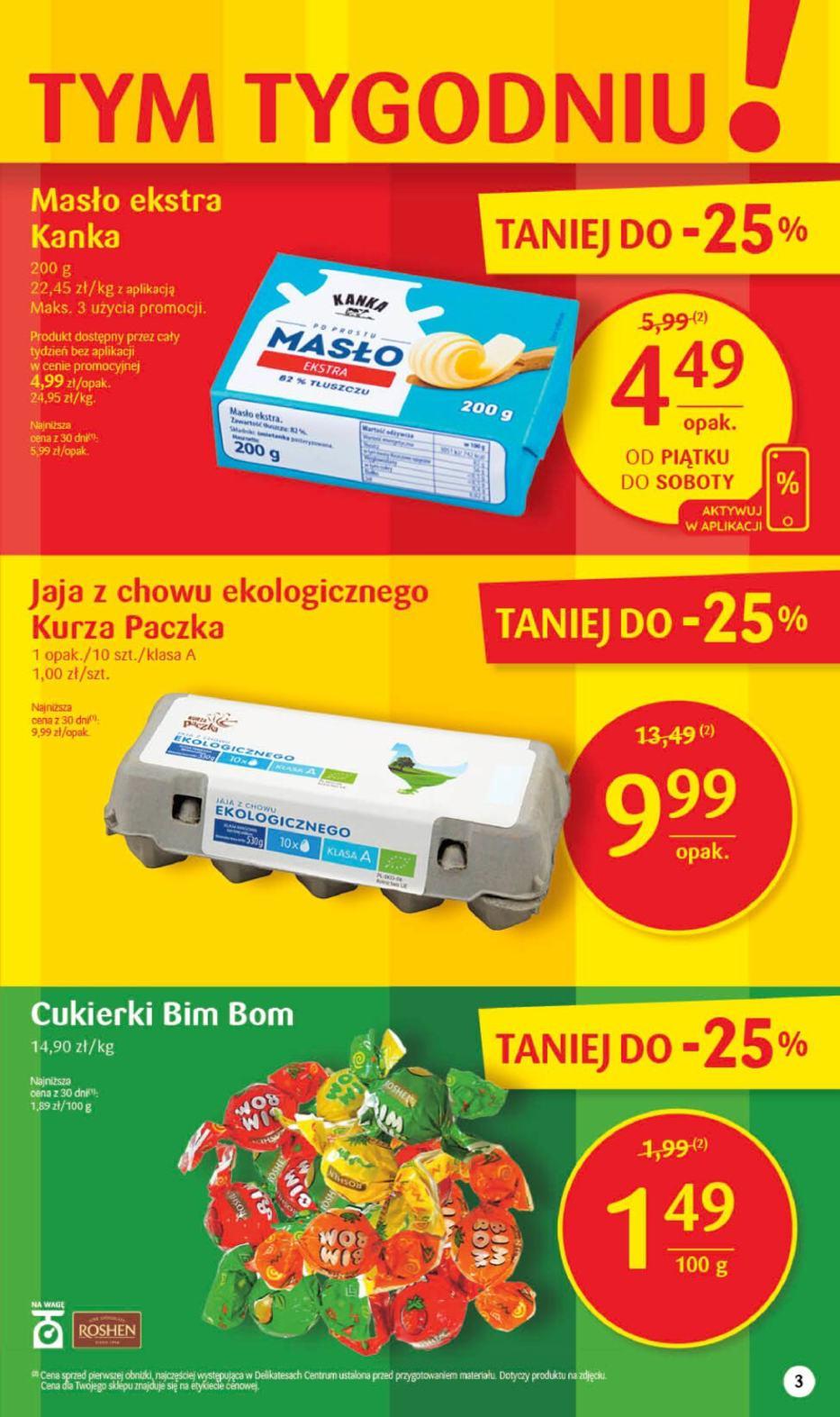 Gazetka promocyjna Delikatesy Centrum str. 3