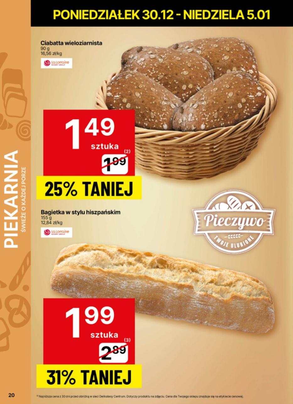 Gazetka promocyjna Delikatesy Centrum str. 20