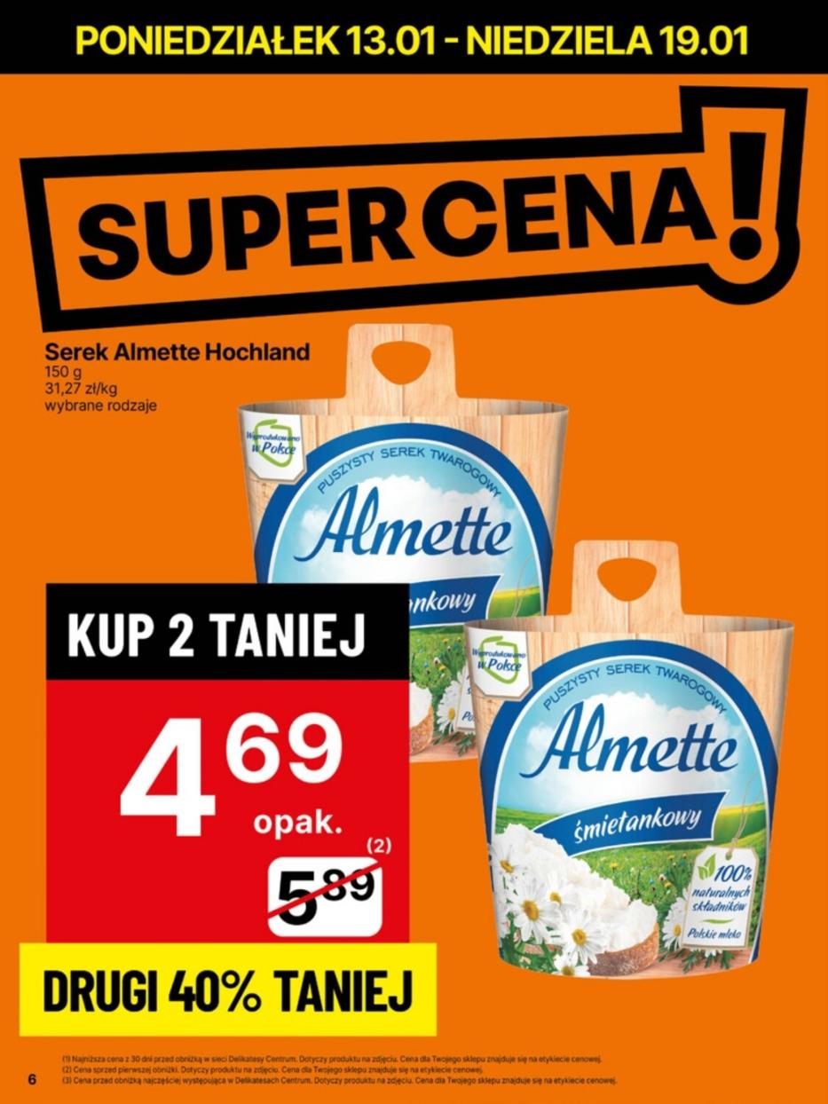 Gazetka promocyjna Delikatesy Centrum str. 6