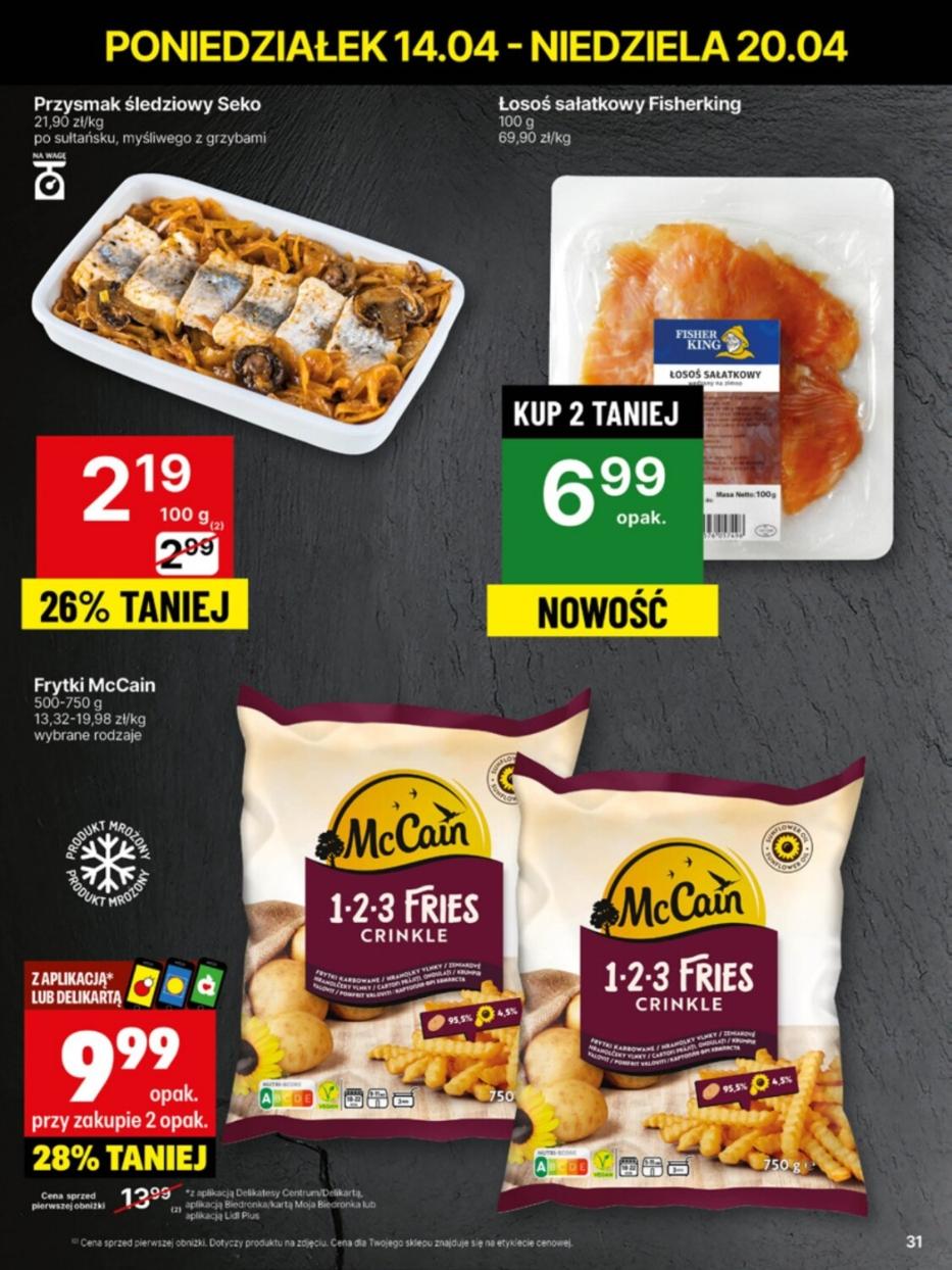 Gazetka promocyjna Delikatesy Centrum str. 31