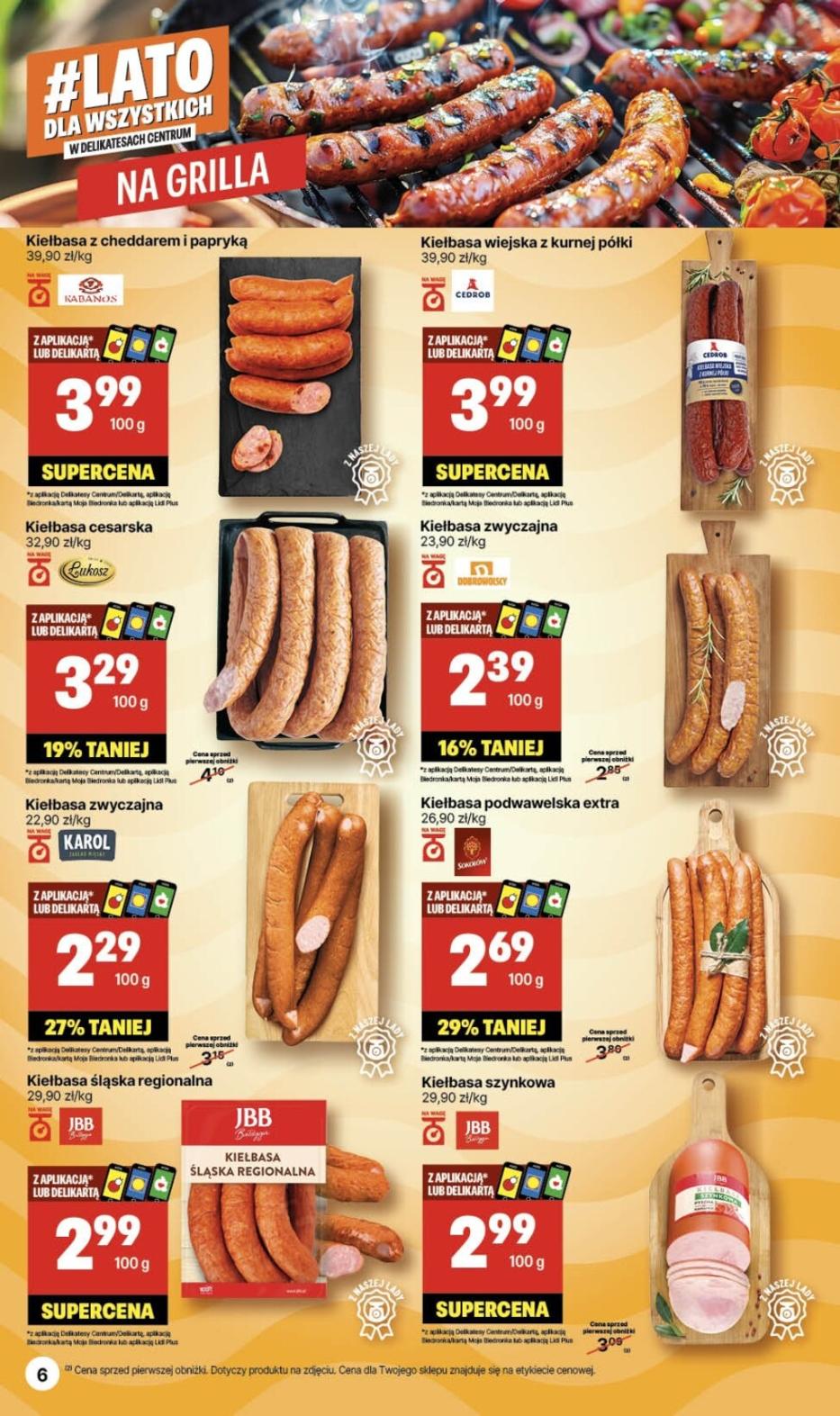 Gazetka promocyjna Delikatesy Centrum str. 6