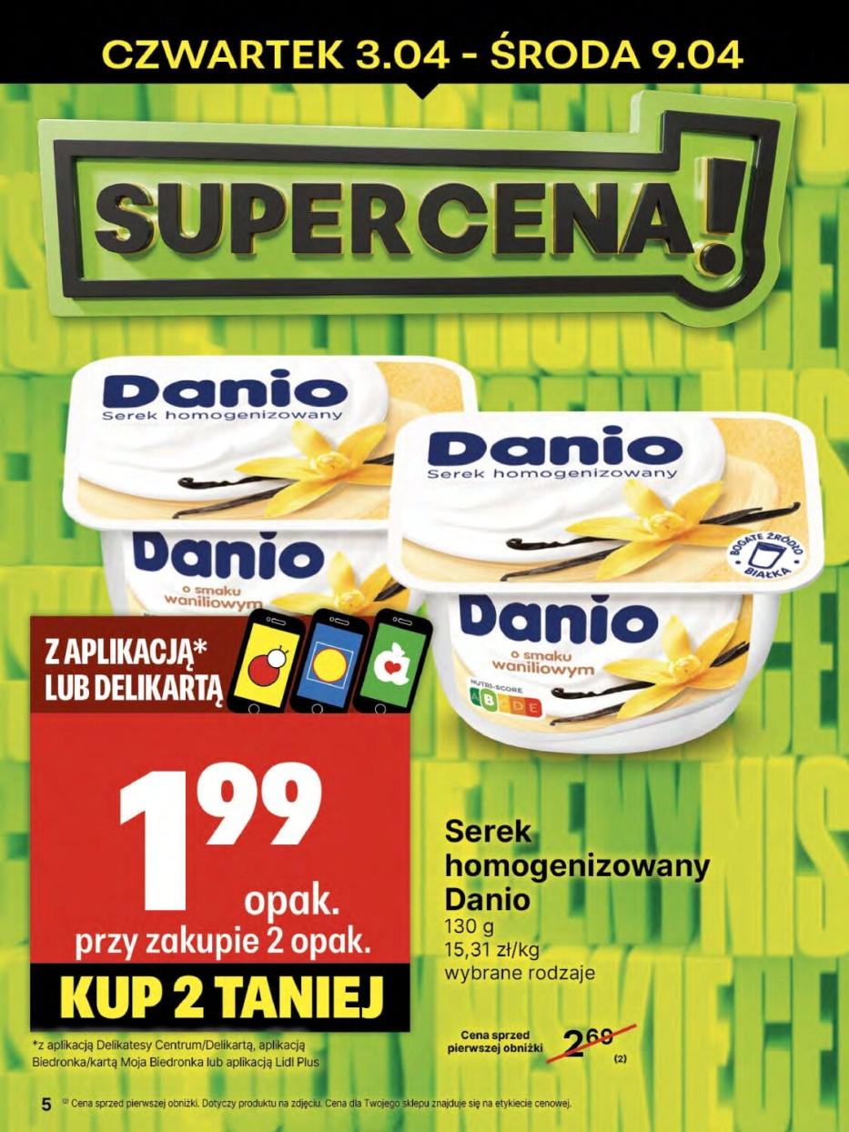 Gazetka promocyjna Delikatesy Centrum str. 5