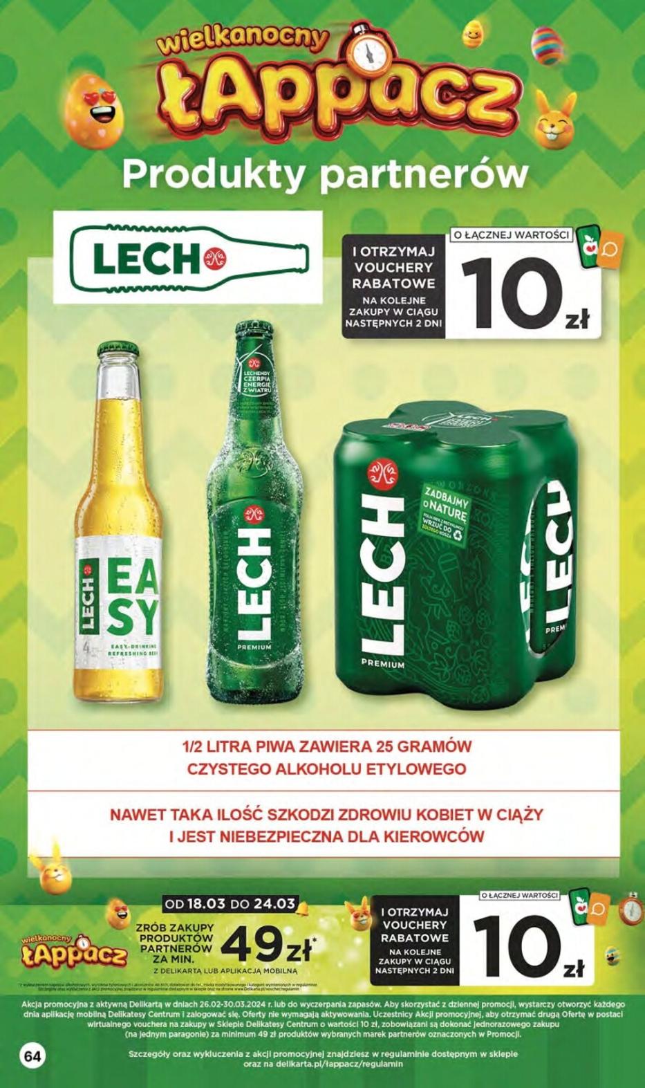 Gazetka promocyjna Delikatesy Centrum str. 64