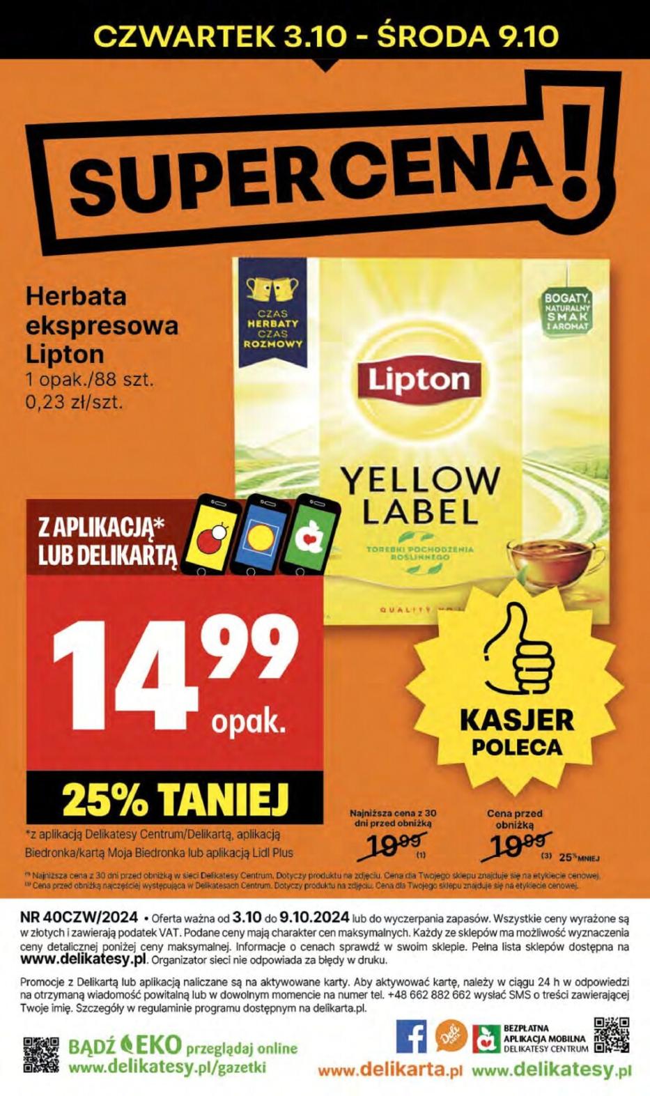 Gazetka promocyjna Delikatesy Centrum str. 35