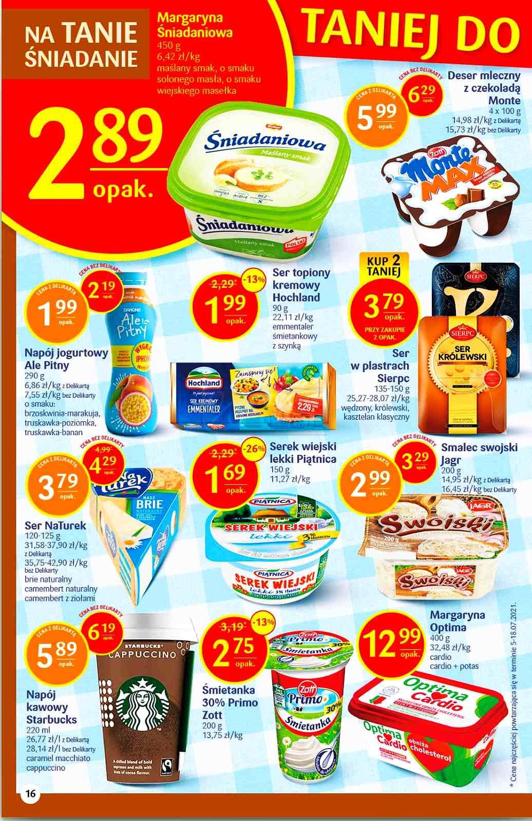 Gazetka promocyjna Delikatesy Centrum str. 16