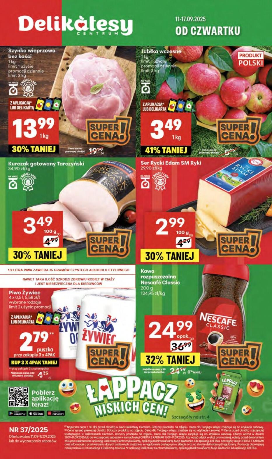 Gazetka promocyjna Delikatesy Centrum str. 1