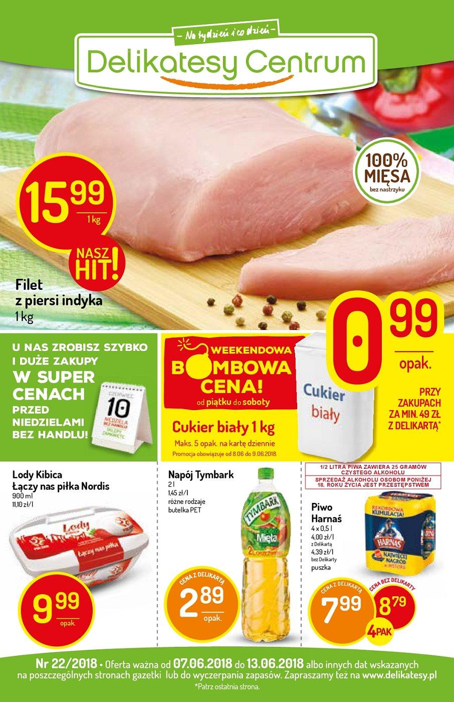 Gazetka promocyjna Delikatesy Centrum str. 1