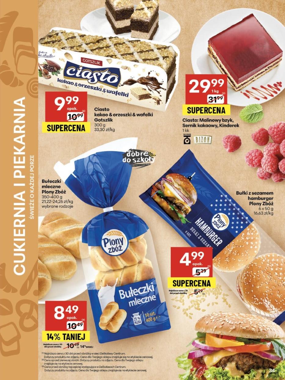 Gazetka promocyjna Delikatesy Centrum str. 34