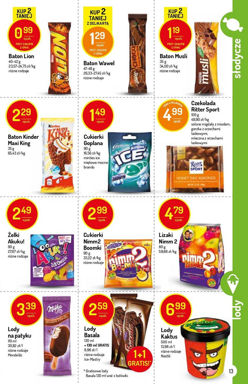 Gazetka promocyjna Delikatesy Centrum str. 13