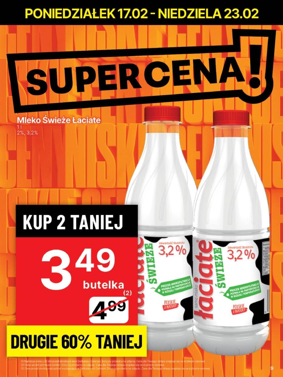 Gazetka promocyjna Delikatesy Centrum str. 9