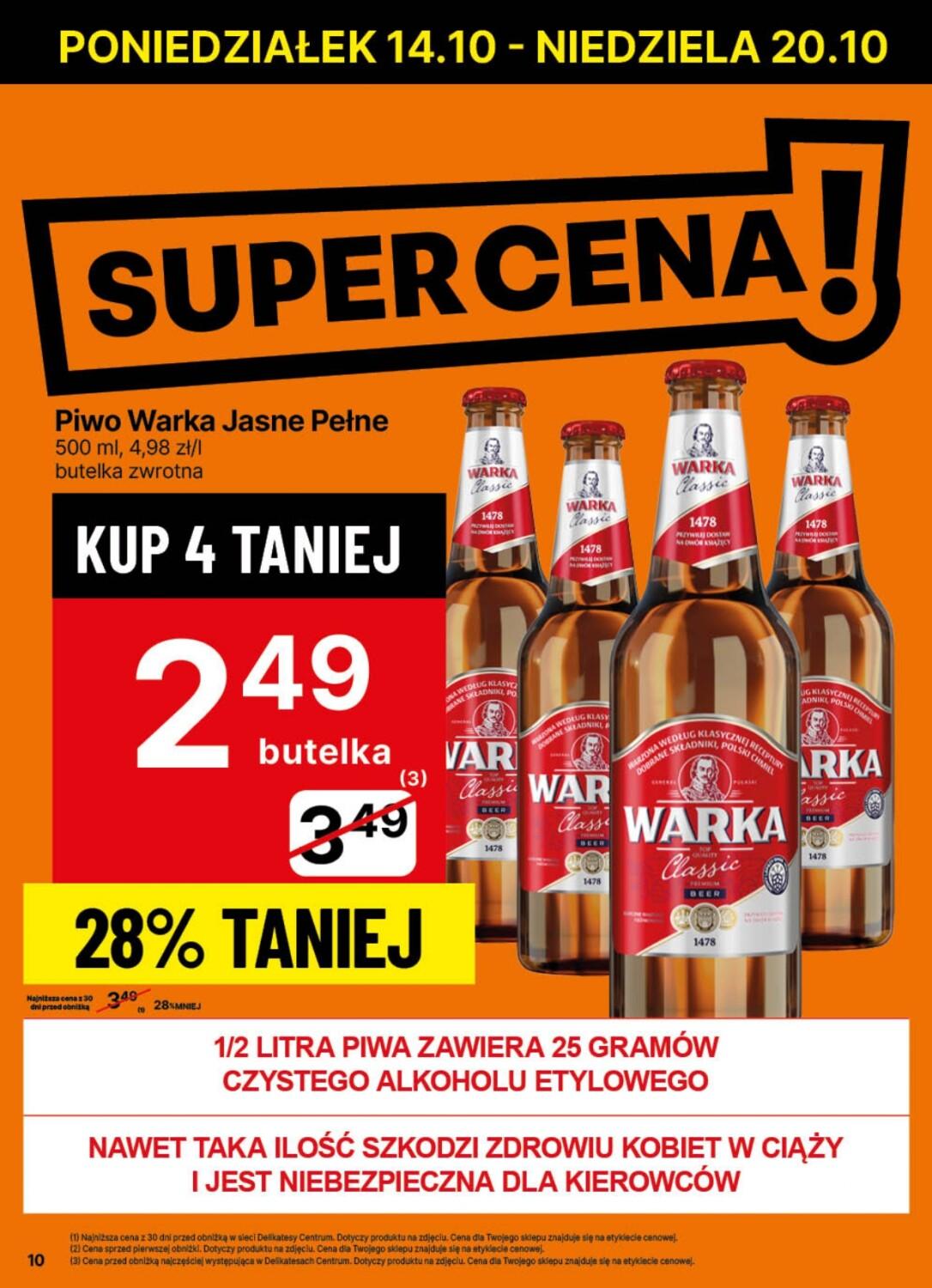 Gazetka promocyjna Delikatesy Centrum str. 10