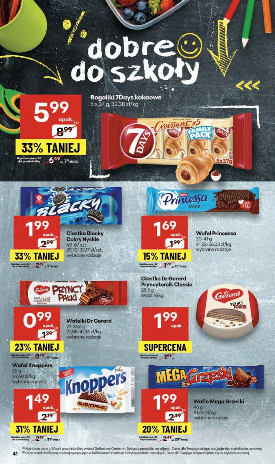Gazetka promocyjna Delikatesy Centrum str. 41