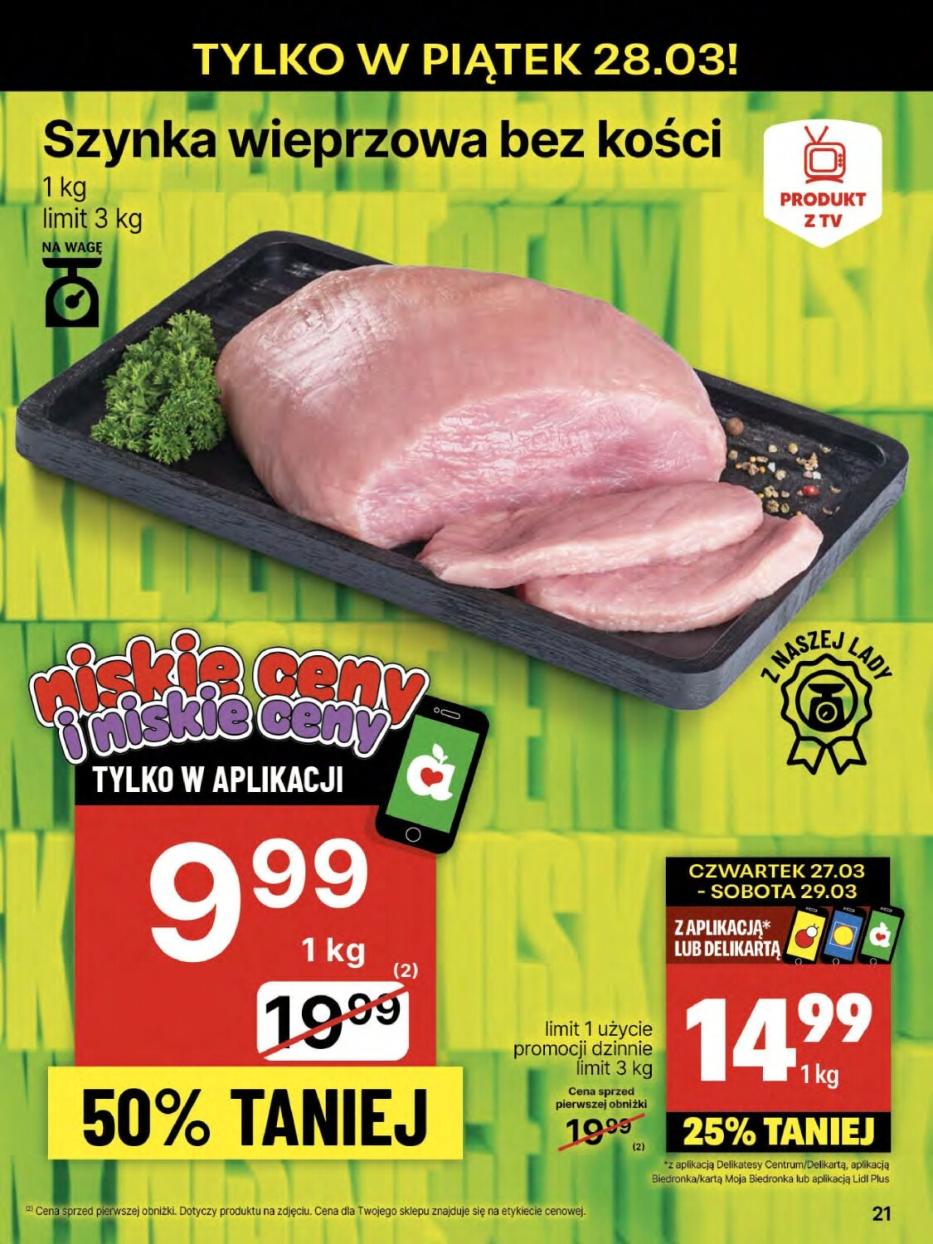 Gazetka promocyjna Delikatesy Centrum str. 21