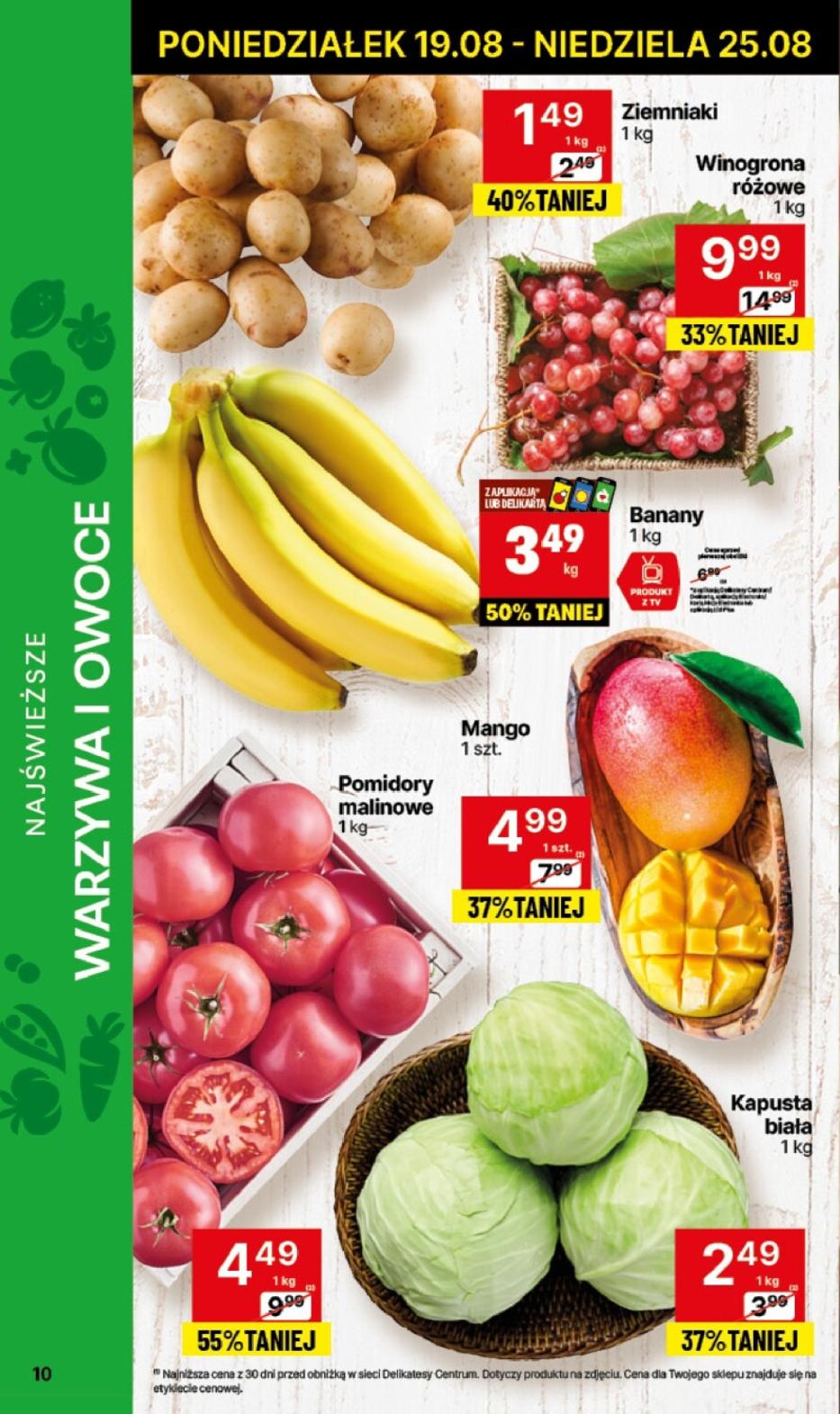 Gazetka promocyjna Delikatesy Centrum str. 10