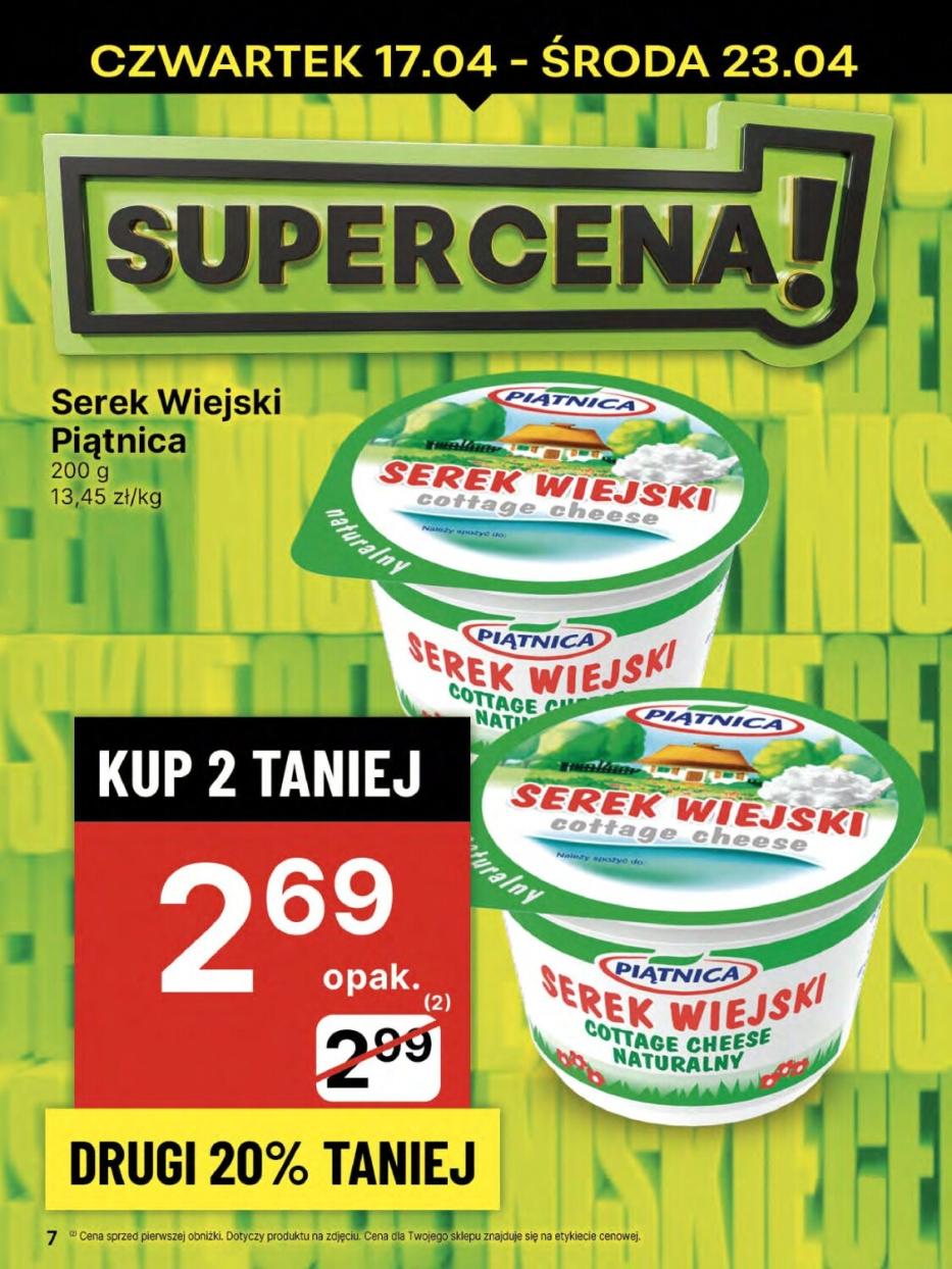 Gazetka promocyjna Delikatesy Centrum str. 7