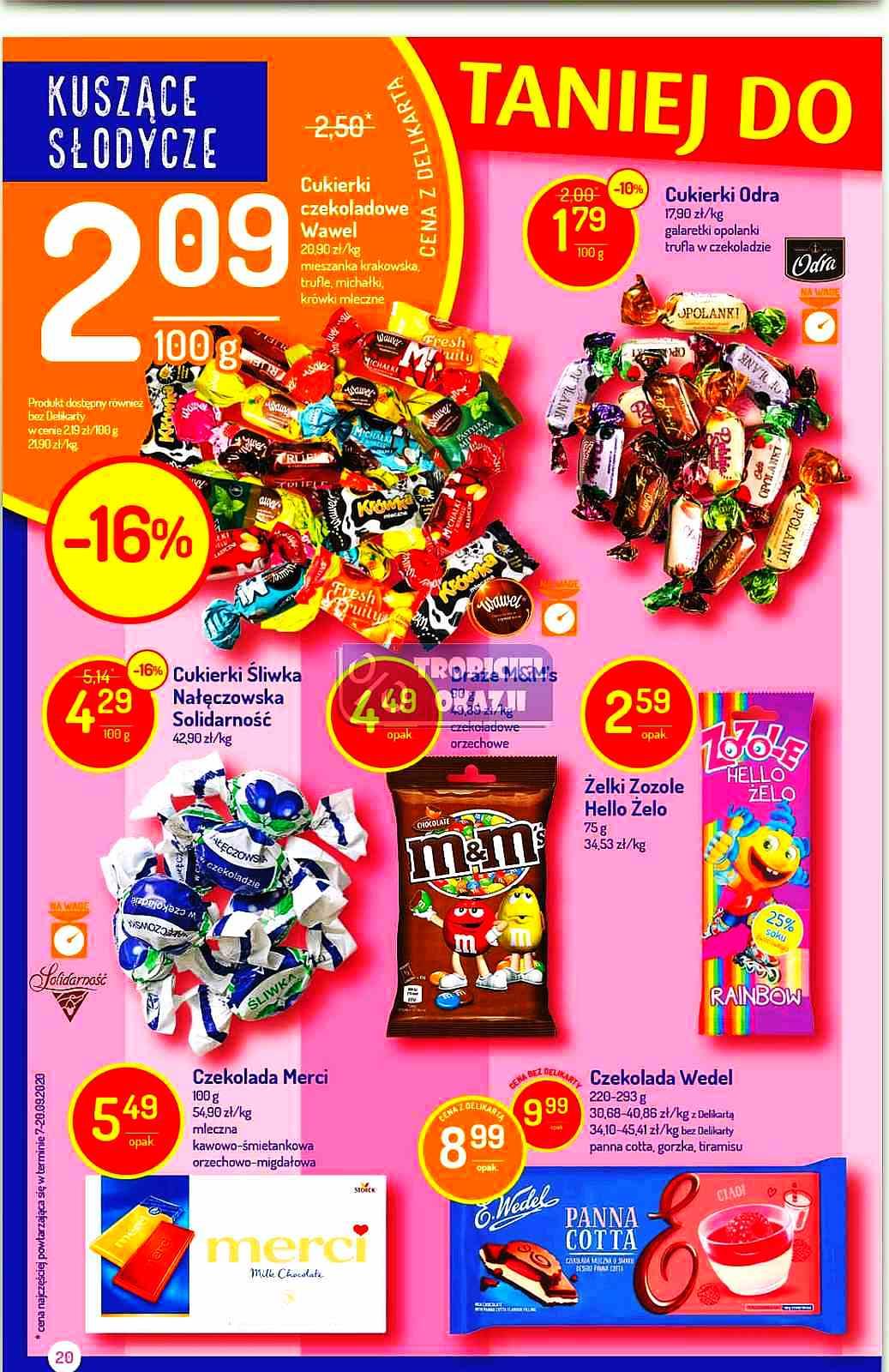 Gazetka promocyjna Delikatesy Centrum str. 20