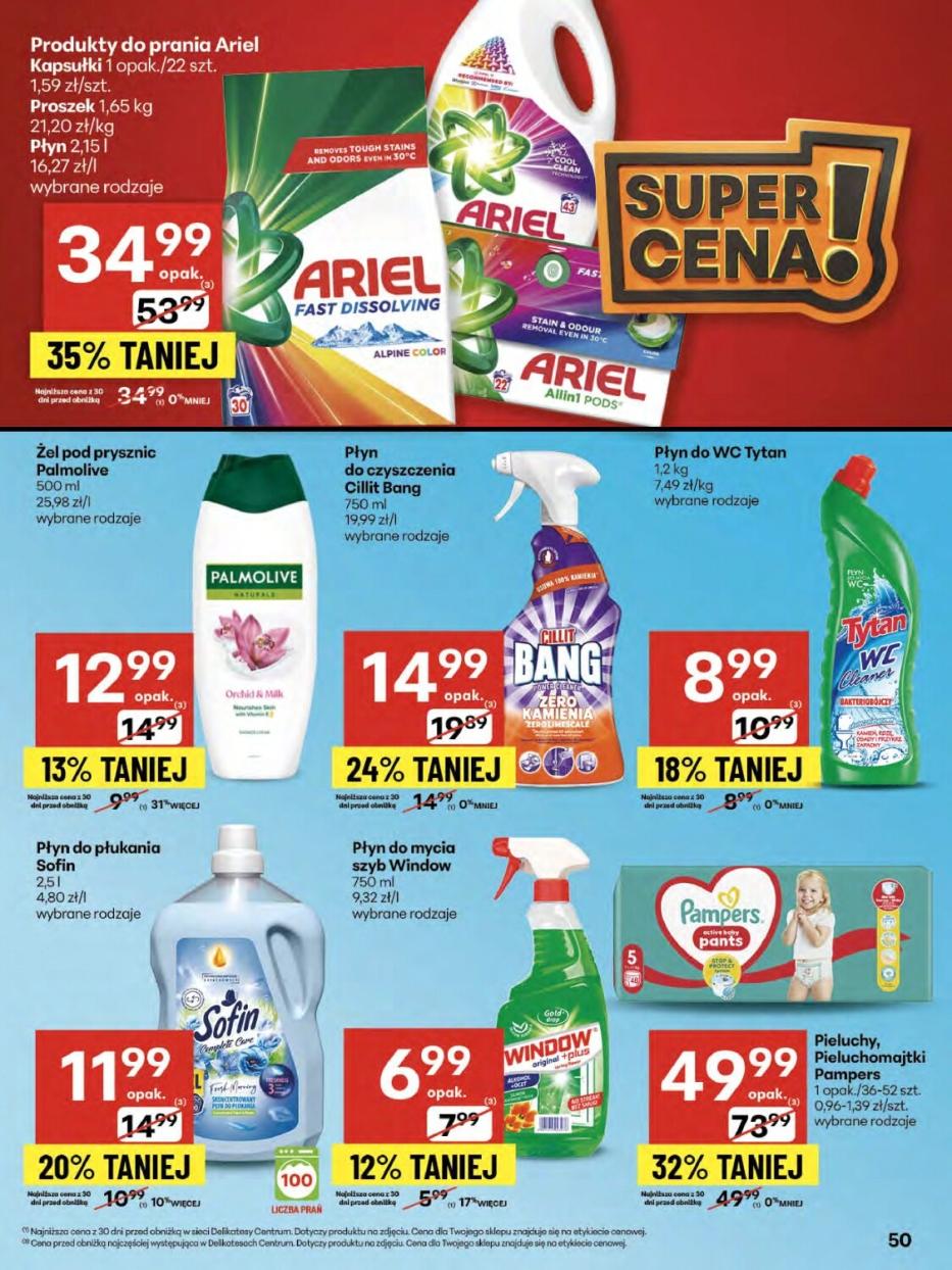 Gazetka promocyjna Delikatesy Centrum str. 50