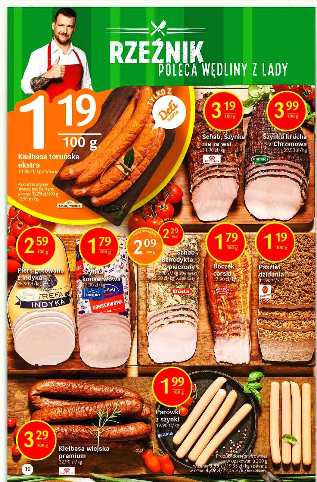 Gazetka promocyjna Delikatesy Centrum str. 10