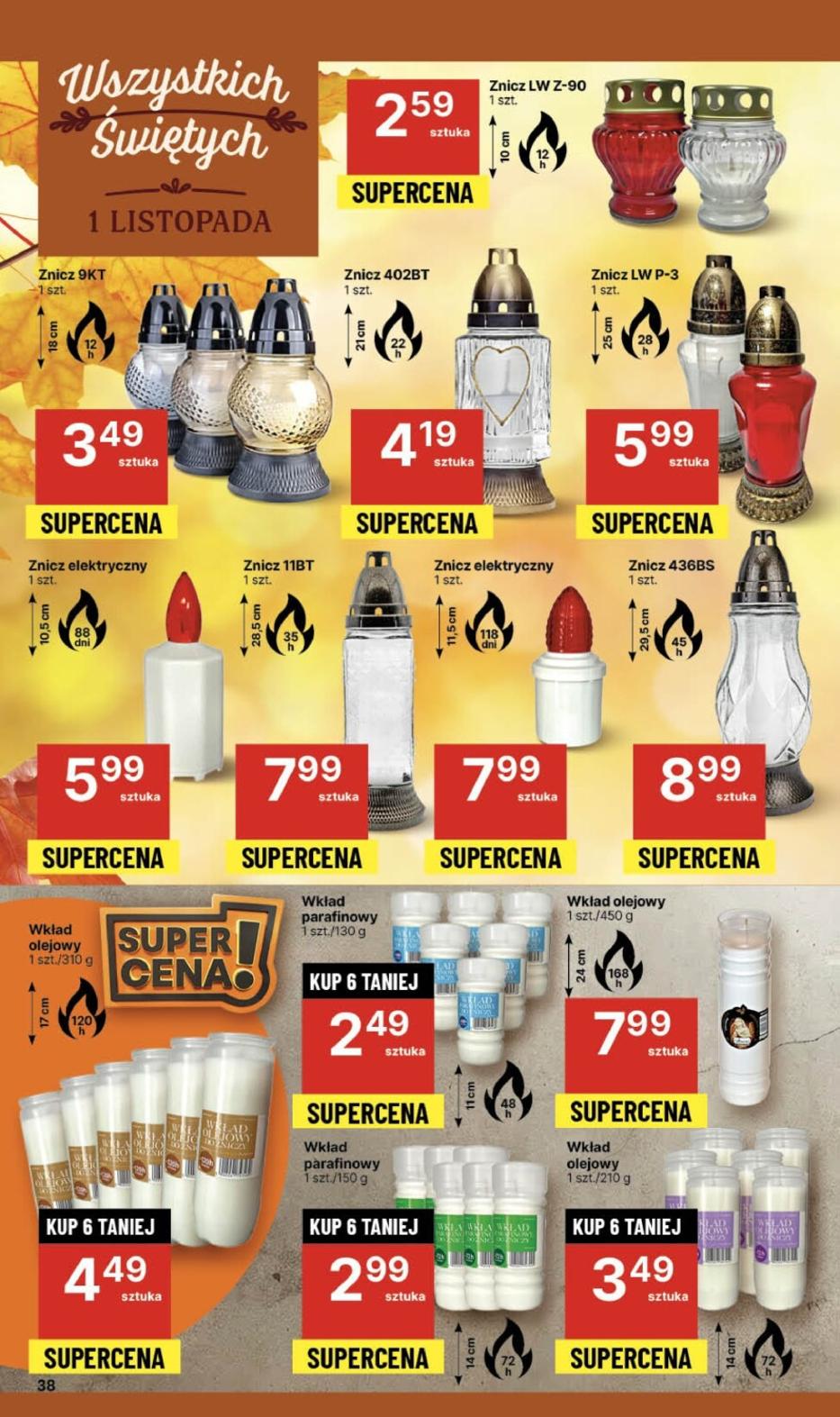 Gazetka promocyjna Delikatesy Centrum str. 38