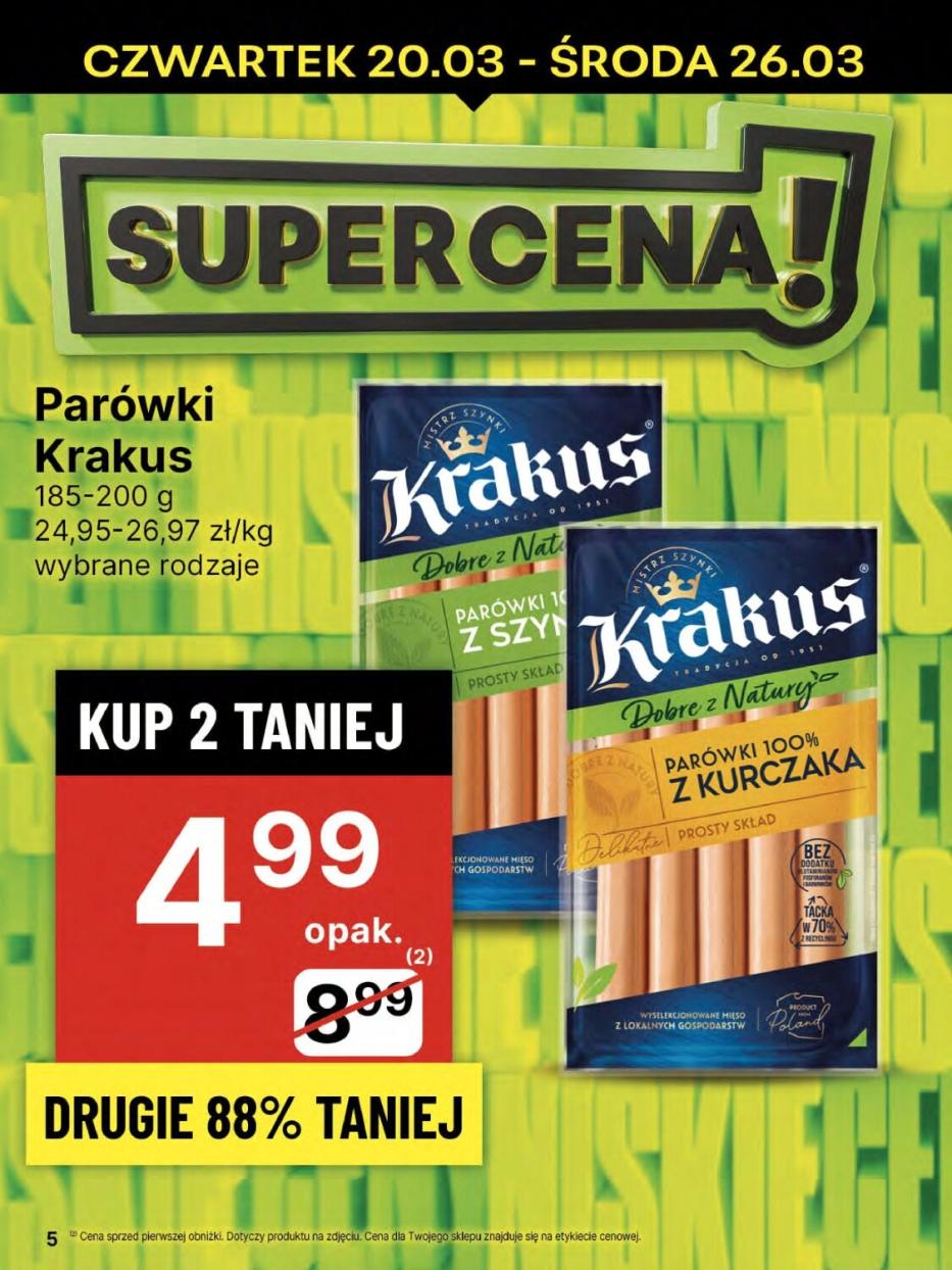 Gazetka promocyjna Delikatesy Centrum str. 5