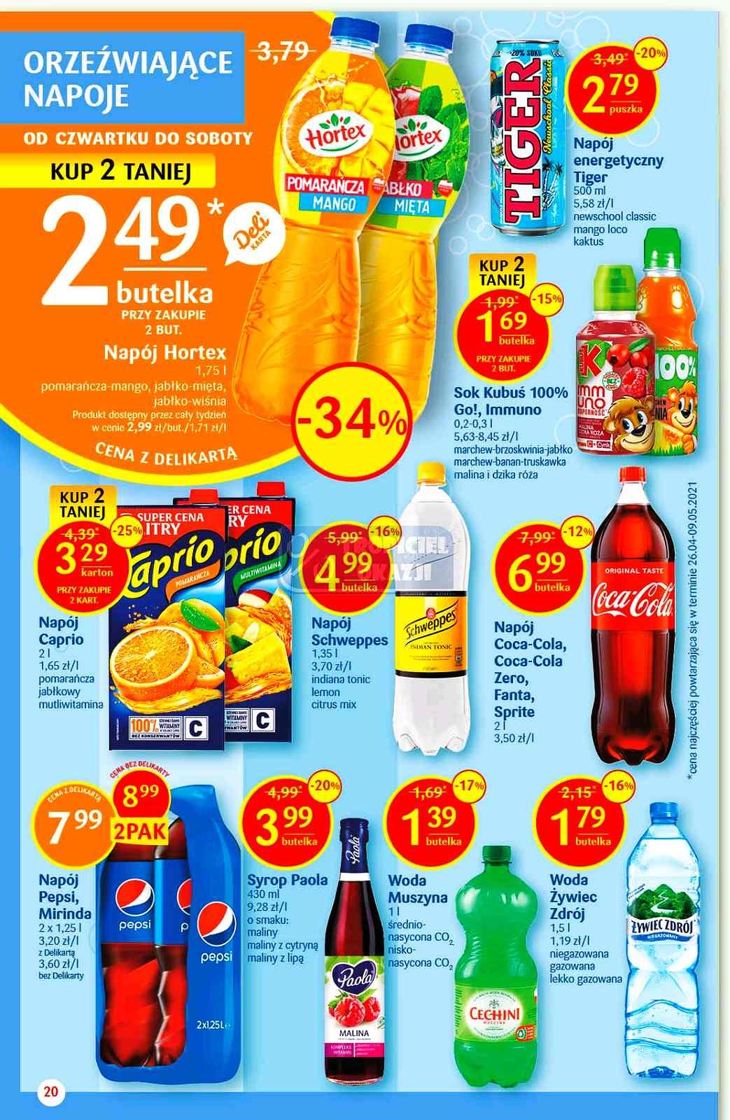 Gazetka promocyjna Delikatesy Centrum str. 20