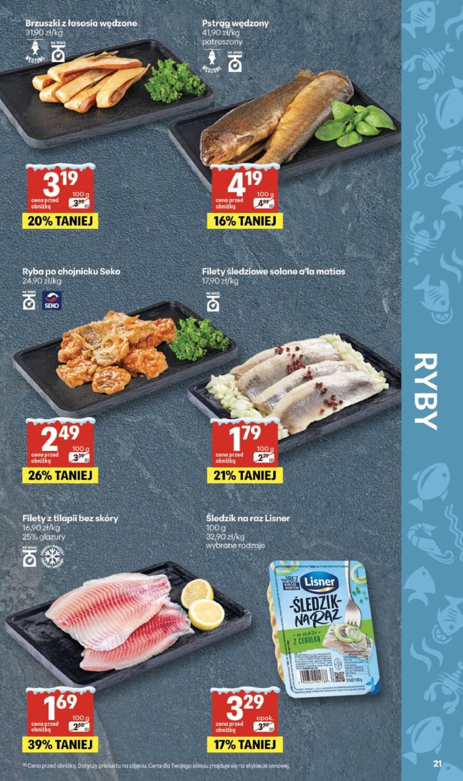 Gazetka promocyjna Delikatesy Centrum str. 21