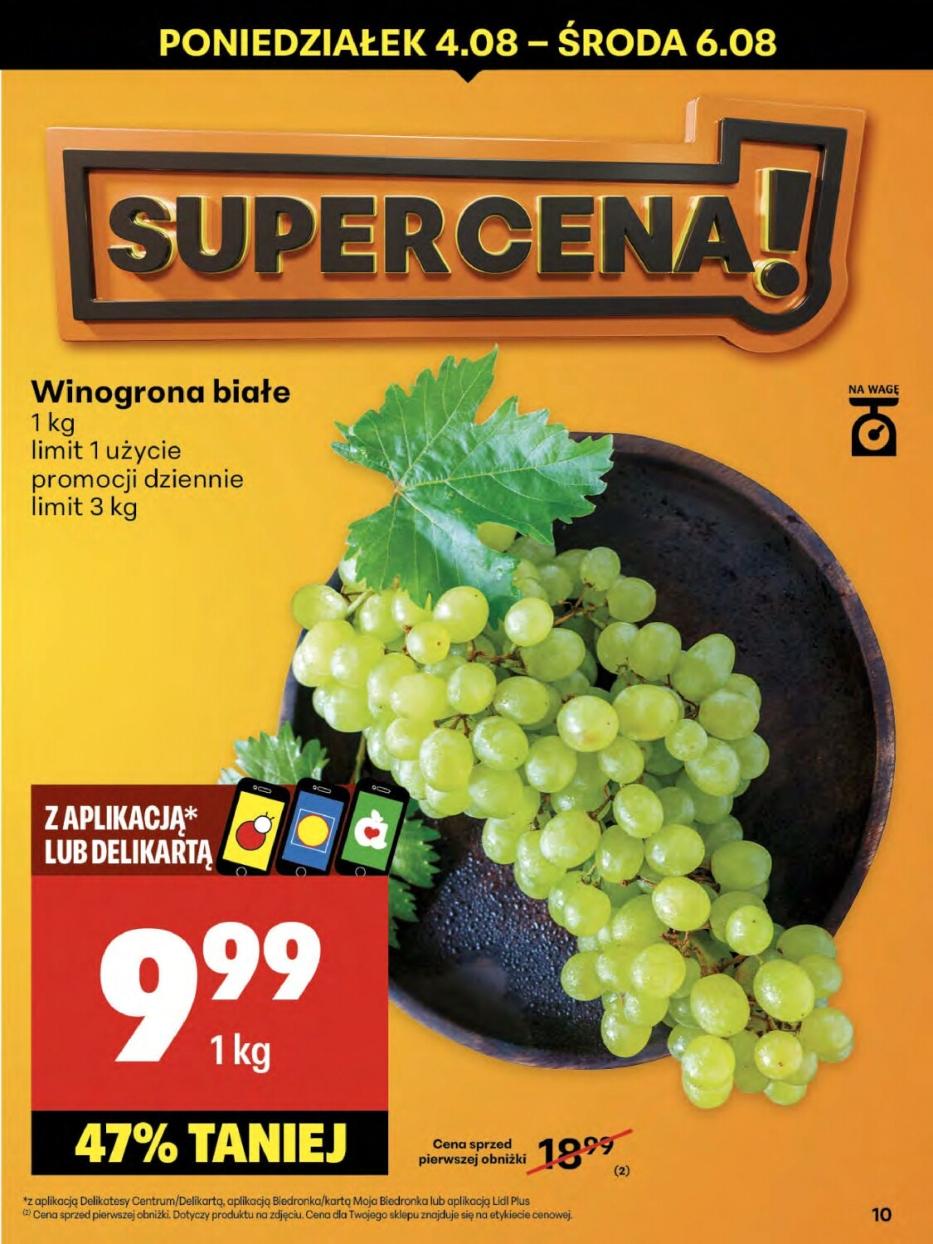 Gazetka promocyjna Delikatesy Centrum str. 10