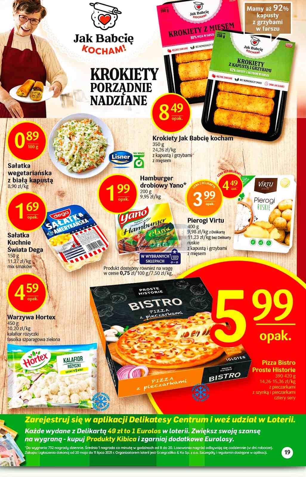 Gazetka promocyjna Delikatesy Centrum str. 19