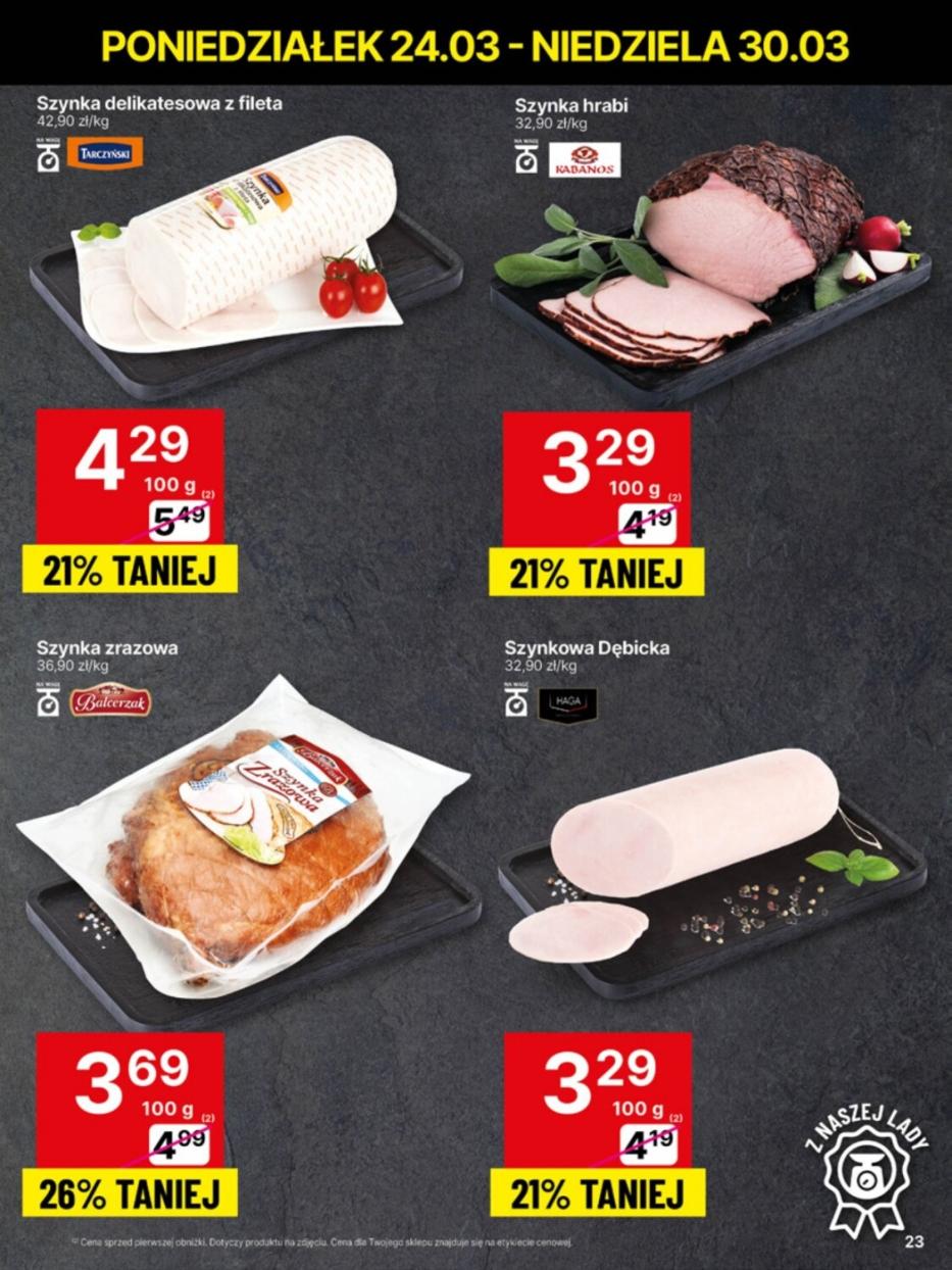 Gazetka promocyjna Delikatesy Centrum str. 23