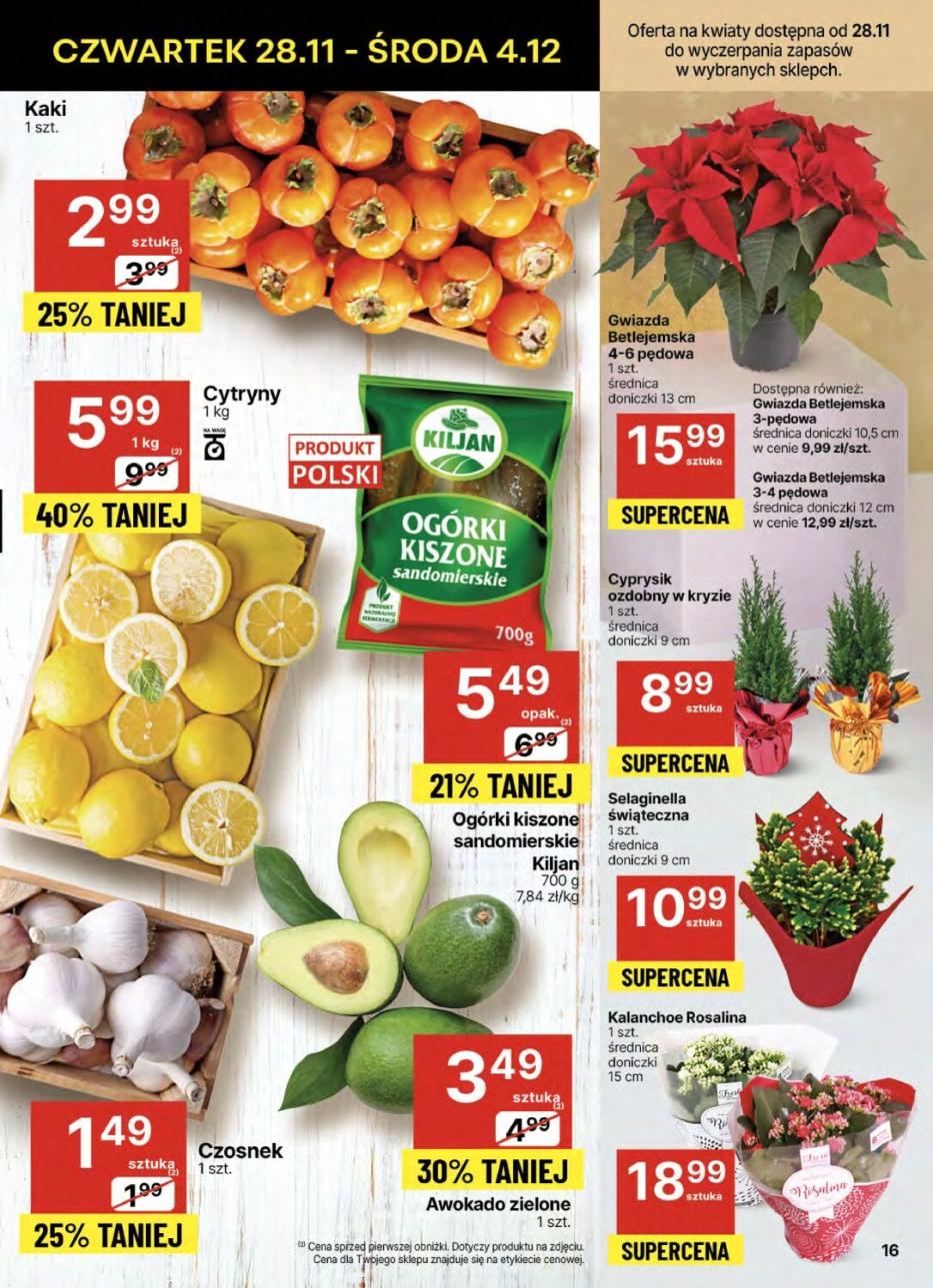 Gazetka promocyjna Delikatesy Centrum str. 16