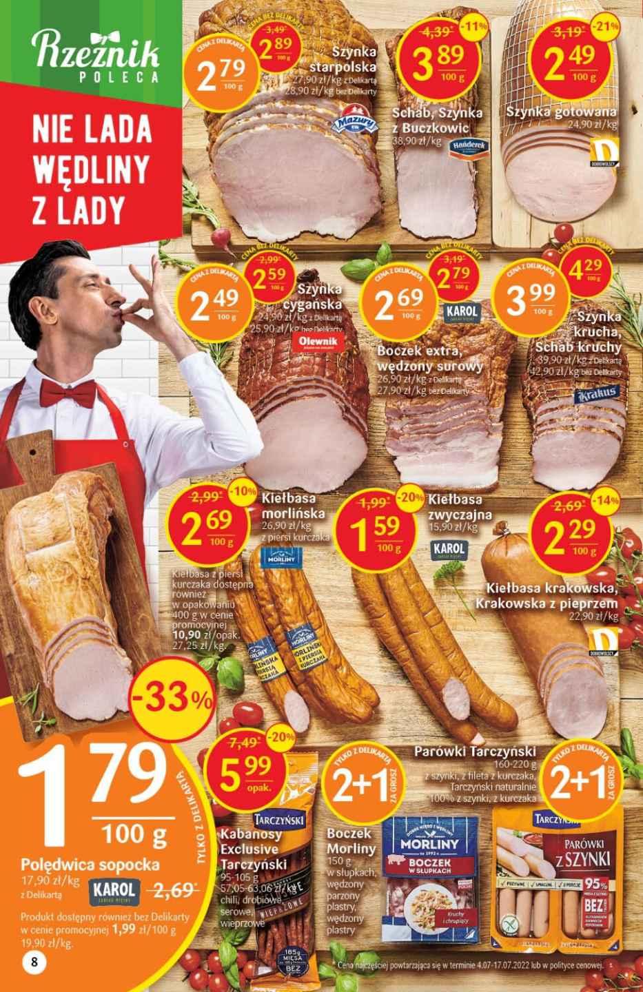 Gazetka promocyjna Delikatesy Centrum str. 8