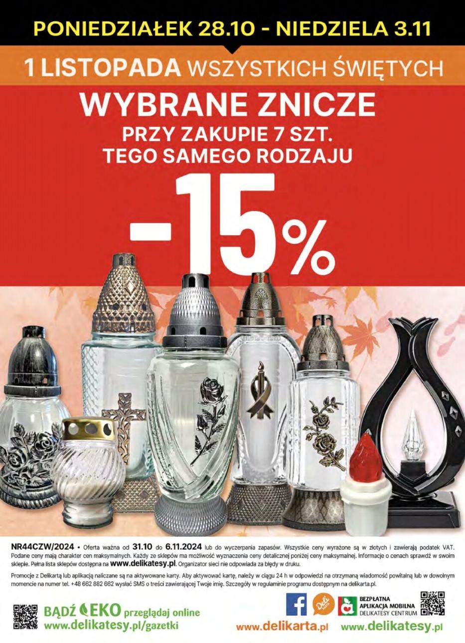 Gazetka promocyjna Delikatesy Centrum str. 31