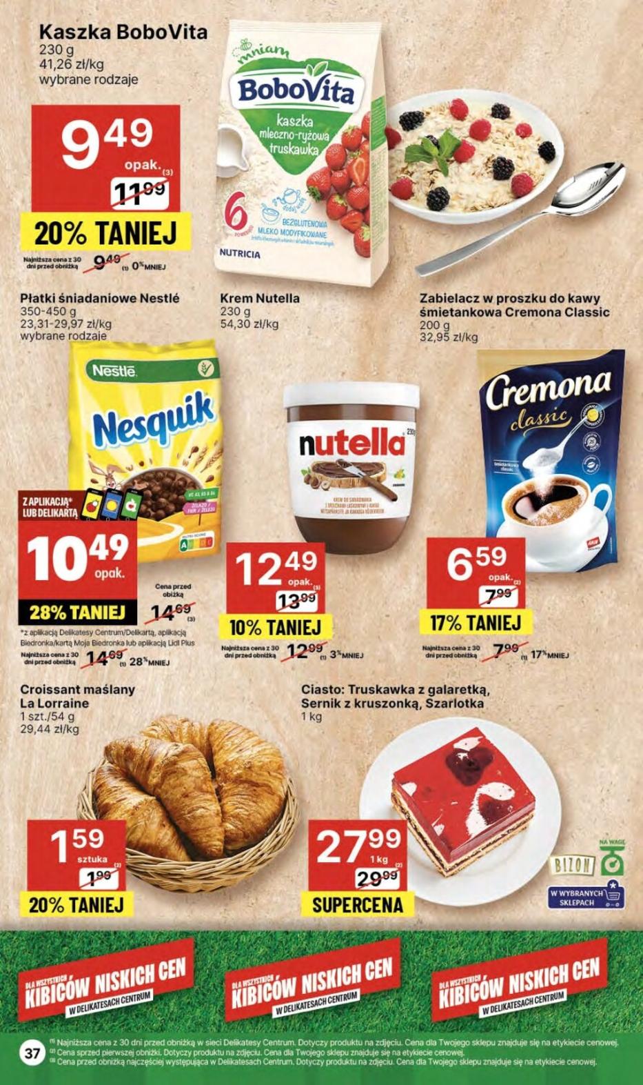 Gazetka promocyjna Delikatesy Centrum str. 37