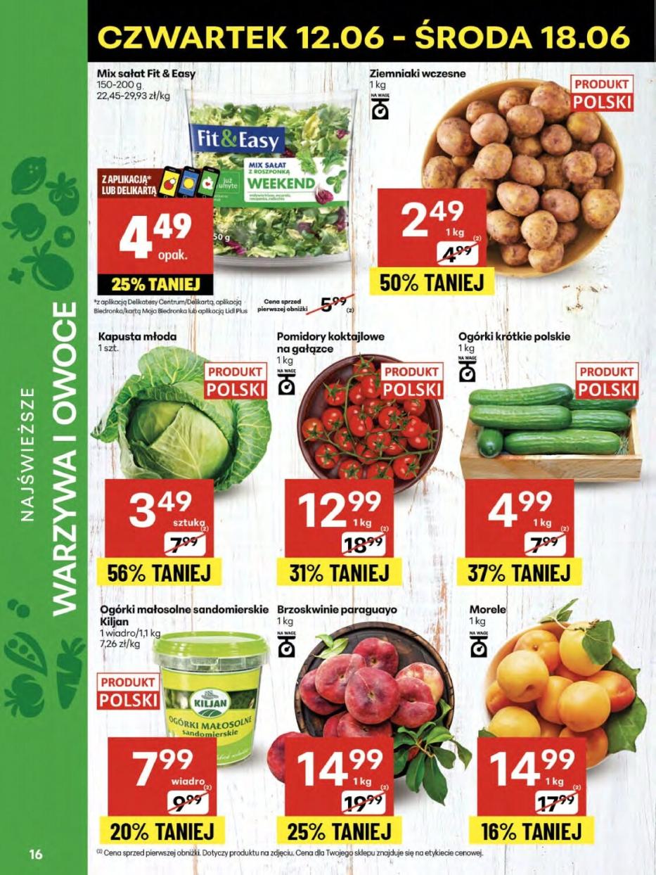 Gazetka promocyjna Delikatesy Centrum str. 16