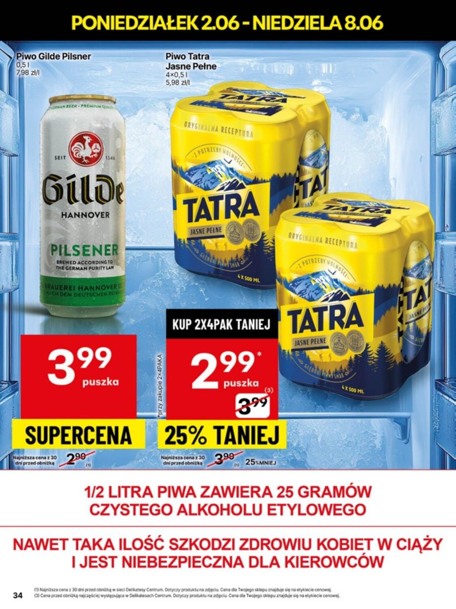 Gazetka promocyjna Delikatesy Centrum str. 34